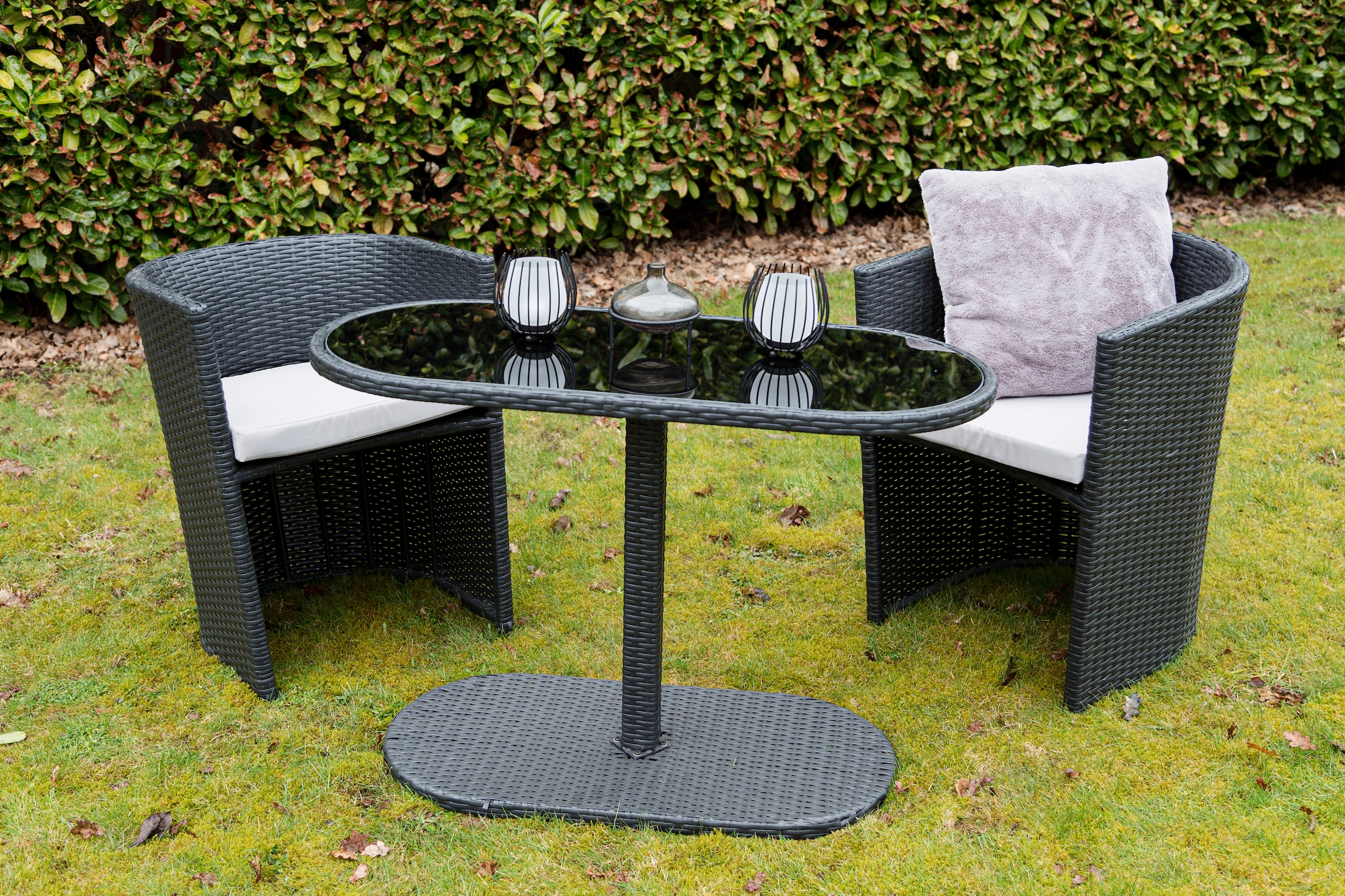 my Flair Gartenlounge-Set, (3 tlg.), 2 Stühle, 1 Tisch online kaufen | mit  3 Jahren XXL Garantie
