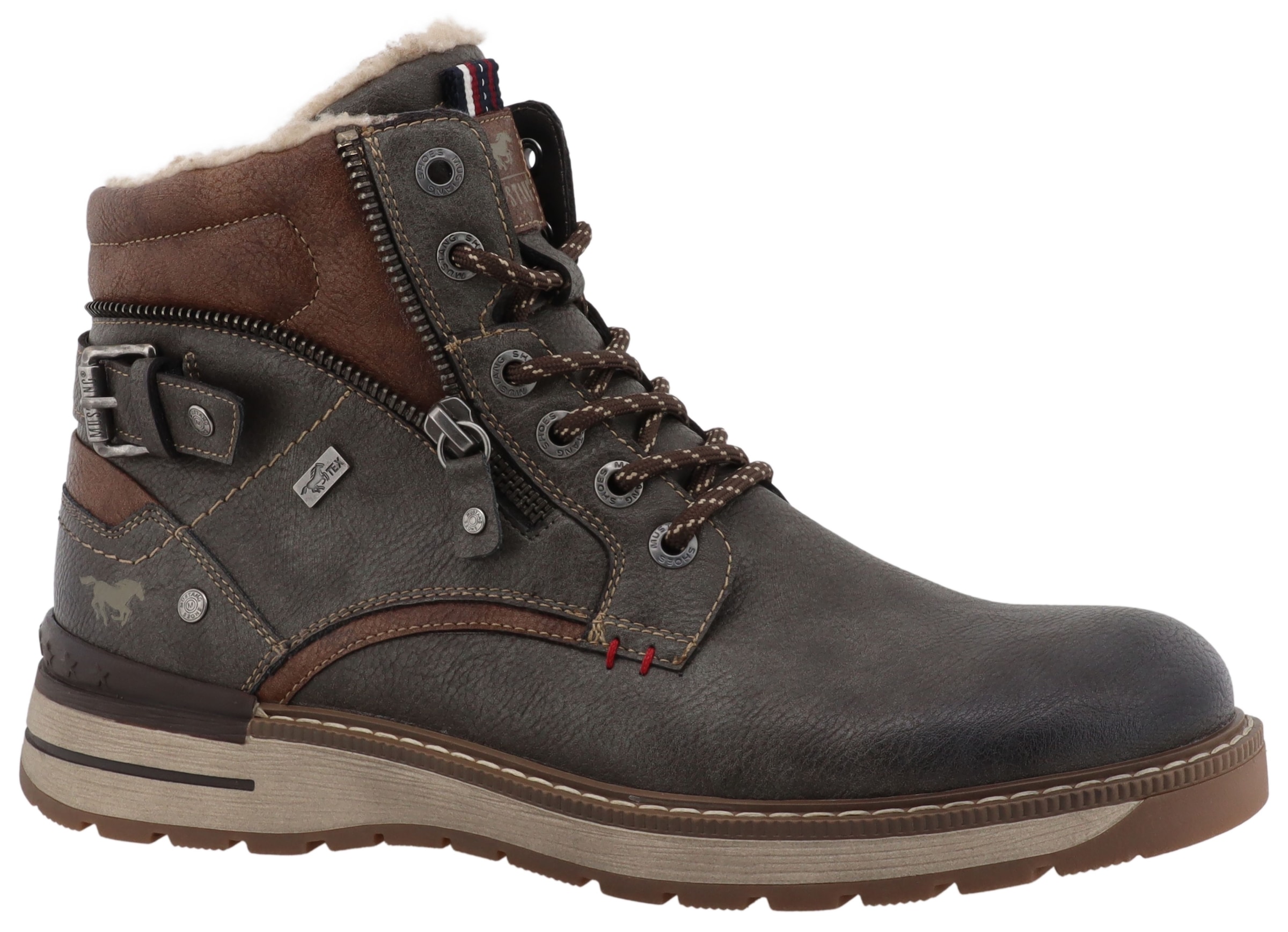 Mustang Shoes Winterboots »Maril«  Workerboots, Schnürboots mit TEX-Ausstattung