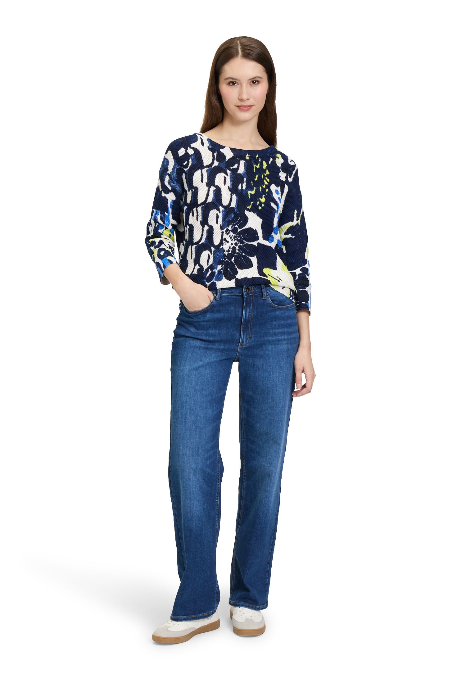 Betty Barclay Strickpullover »Strickpullover mit Print«