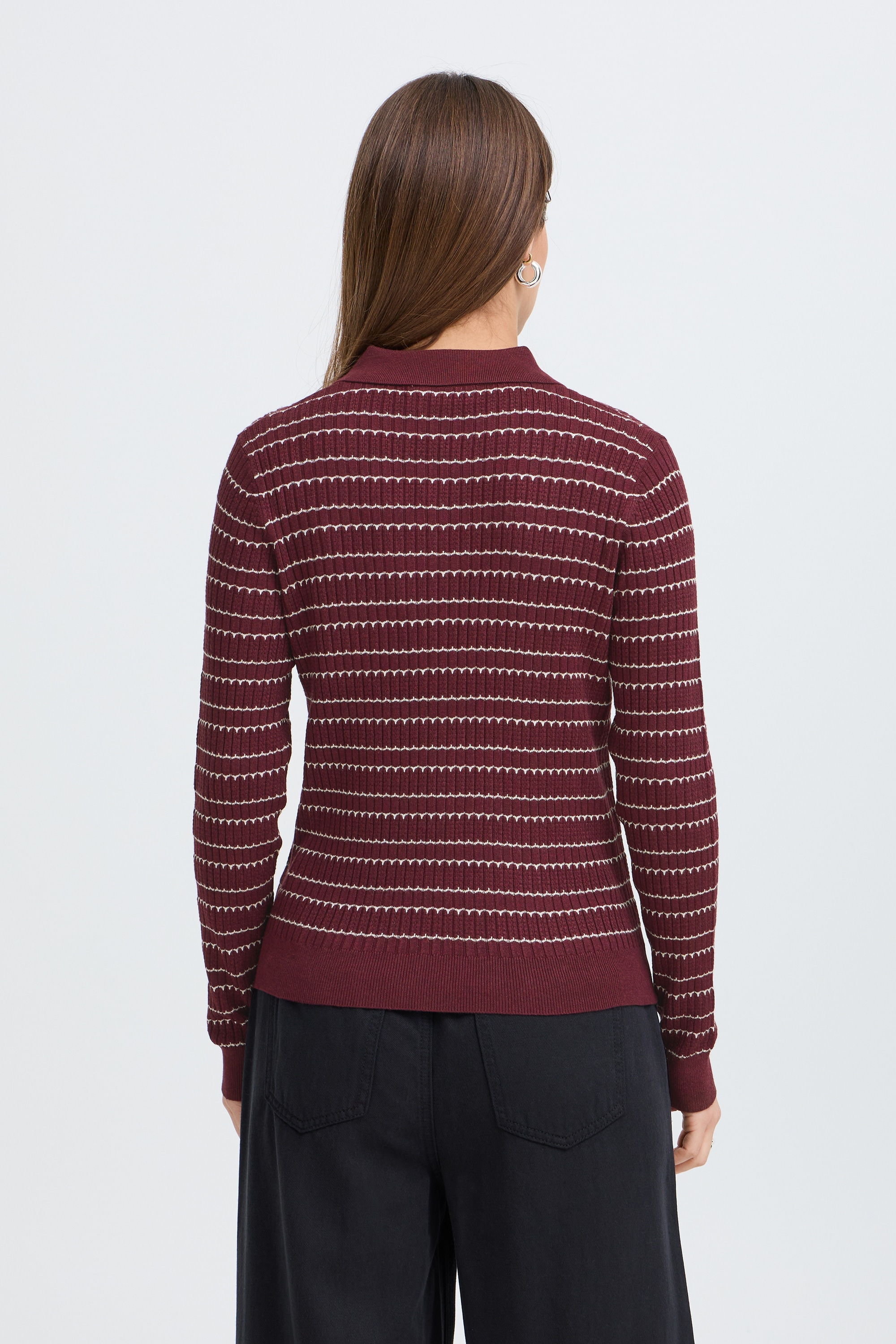 Pulz Jeans Strickpullover »Damen Langarm PZSARA«