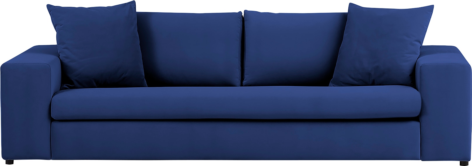 Home affaire 3-Sitzer »SLEETLAND XXL in Samtvelours oder Vintage-Leder-Optik« besonders groß und bequem