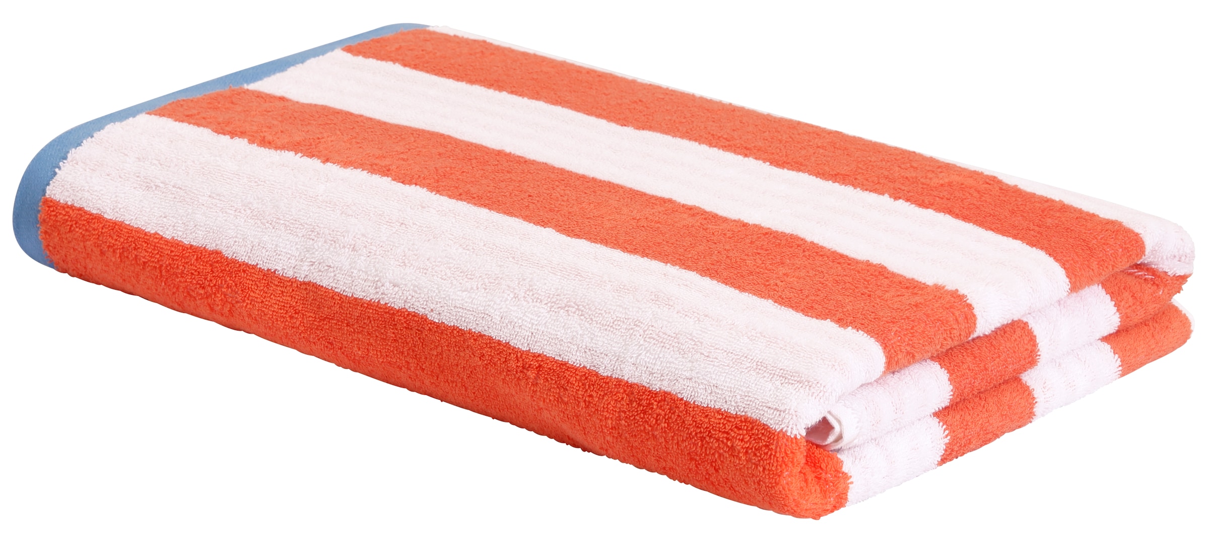 OTTO home Strandtuch »Elenna, 100% Baumwolle, 500 gr/m²« gestreift, Strandtücher 90x180cm, 5 Jahre Garantie