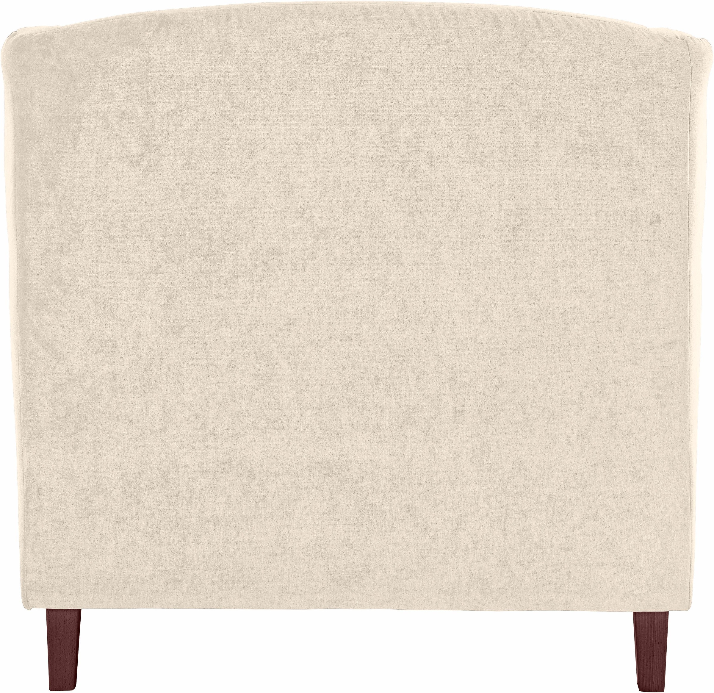 Max Winzer® XXL-Sessel »Julia, Megasessel mit Platz für 2, komfortabel und bequem«, Loungesessel in Ohrenbackenoptik, zeitlos und elegant, Holzfuß