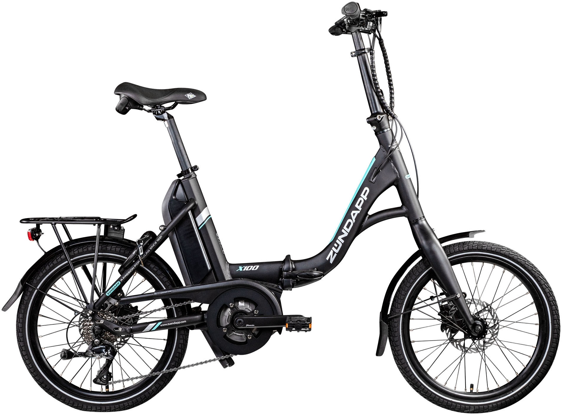 Zündapp E-Bike »X100«, 9 Gang, Shimano, Sora, Mittelmotor 250 W, Pedelec, Elektrofahrrad für...