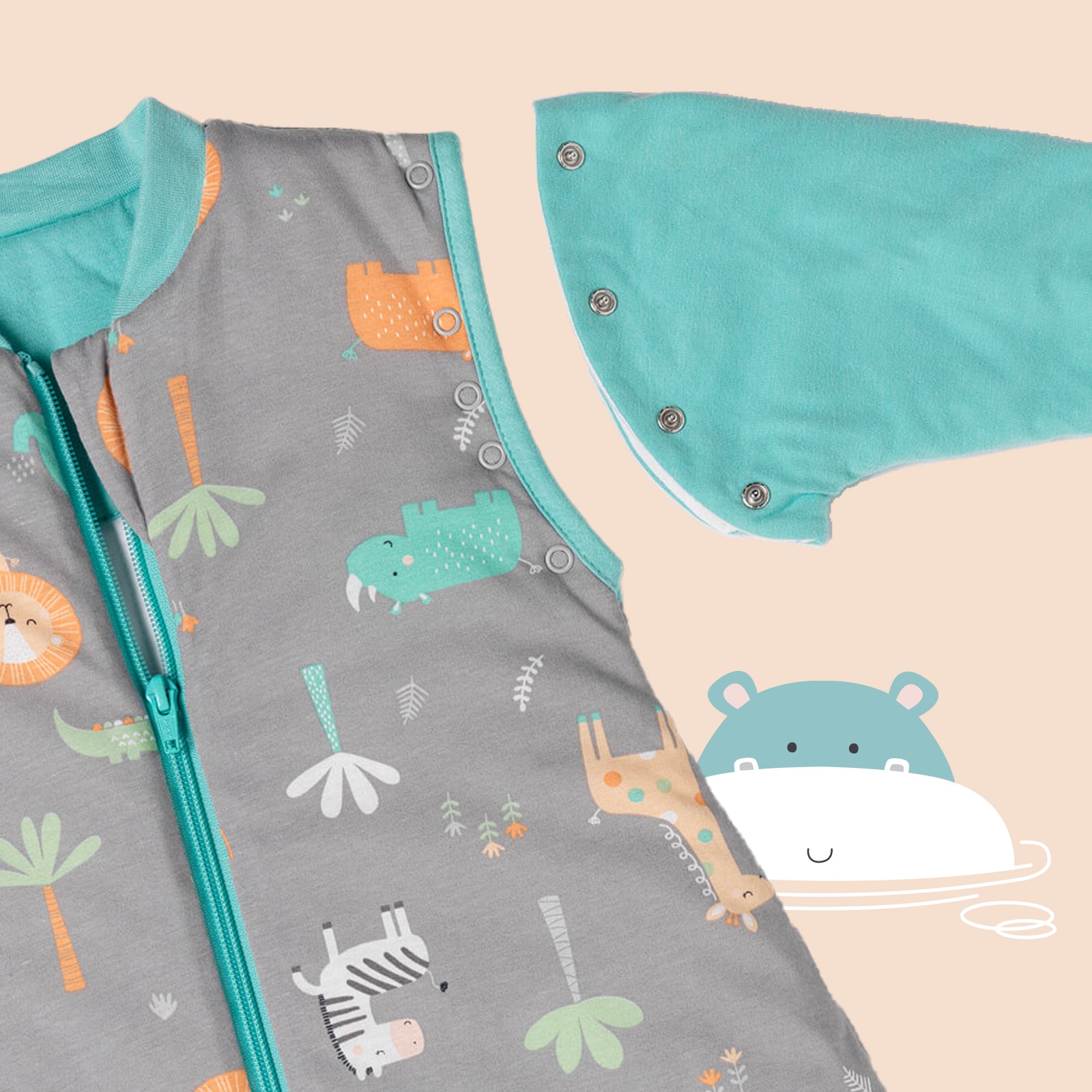 Schlummersack Babyschlafsack »Schlafsack ohne Füßen 2.5 Tog«