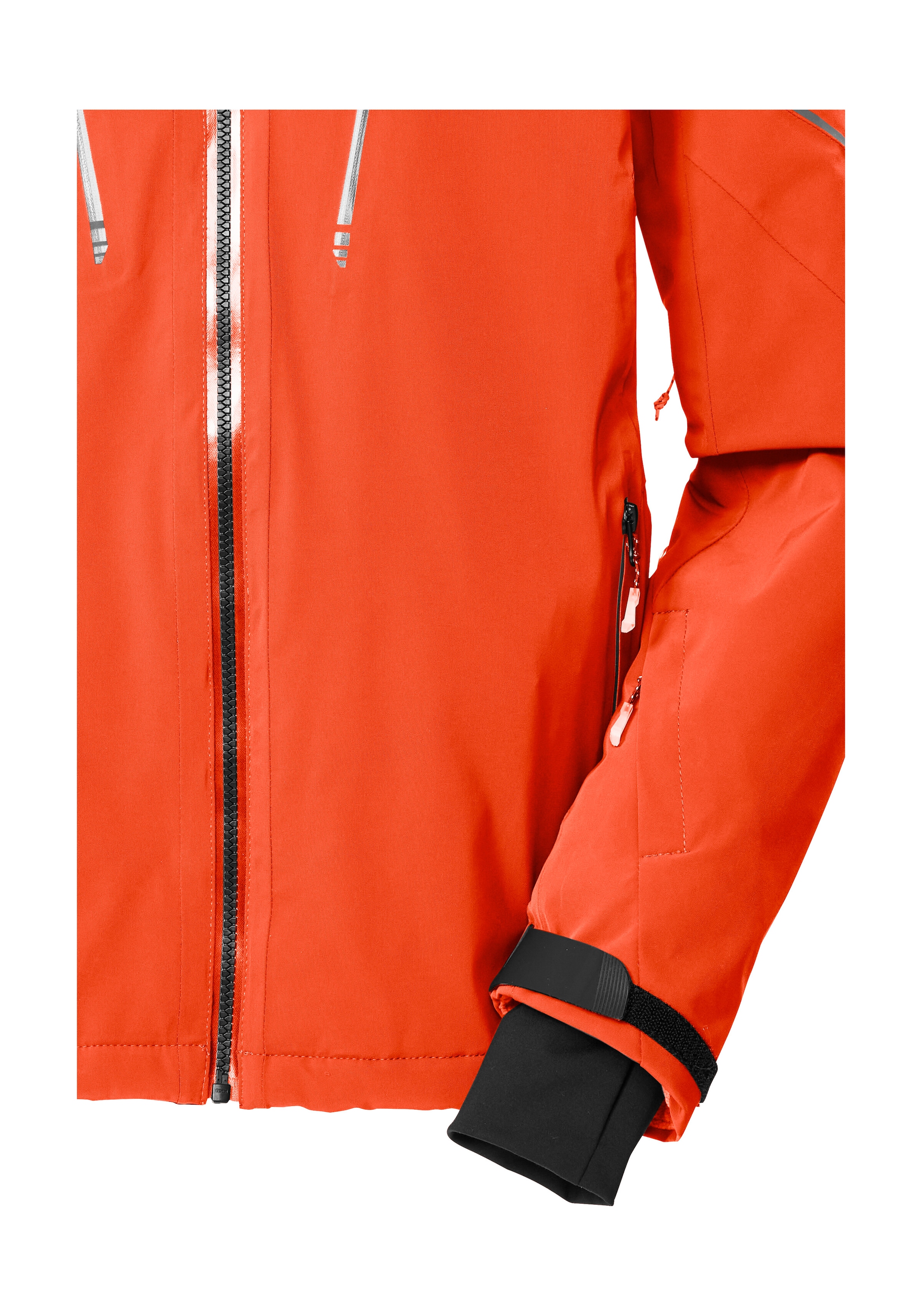 Killtec Skijacke »KSW 50 MN SKI JCKT« Herren Skijacke: wasserdicht, atmungsaktiv, 4-Wege-Stretch, Schneefang