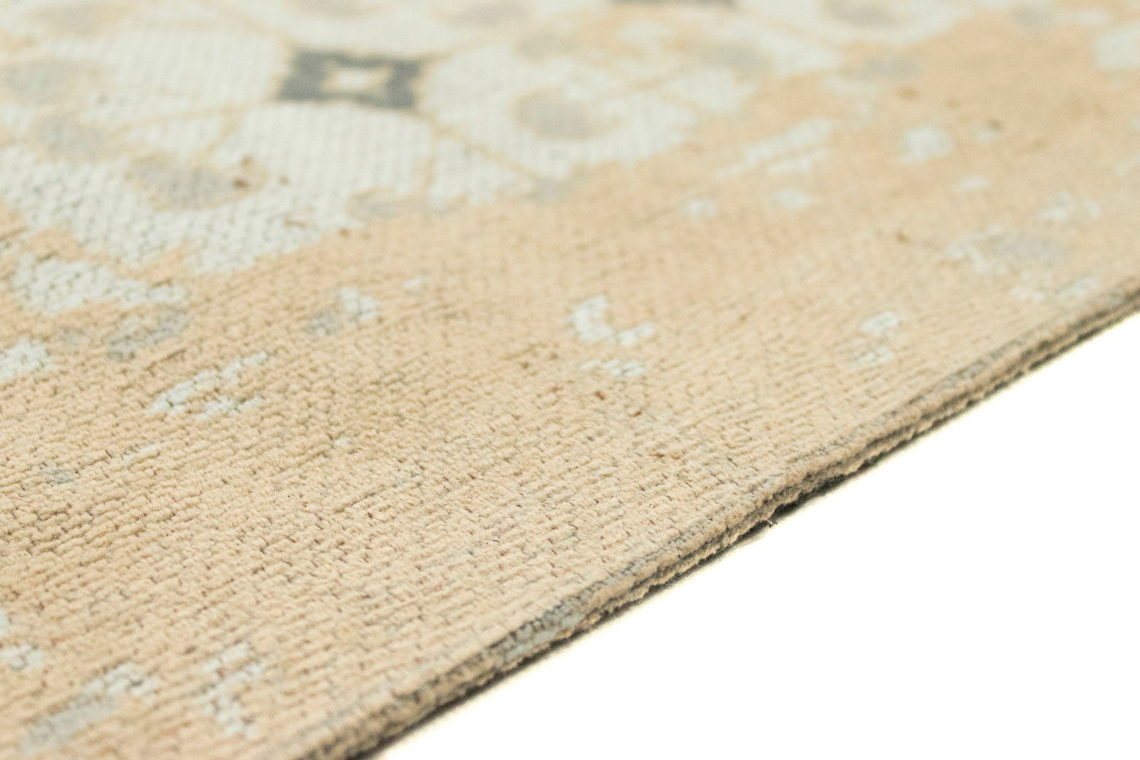 morgenland Teppich »VINTAGE LAGUNE«, rechteckig, 6 mm Höhe, Handarbeit, Shabby Chic, Wohnzimmer