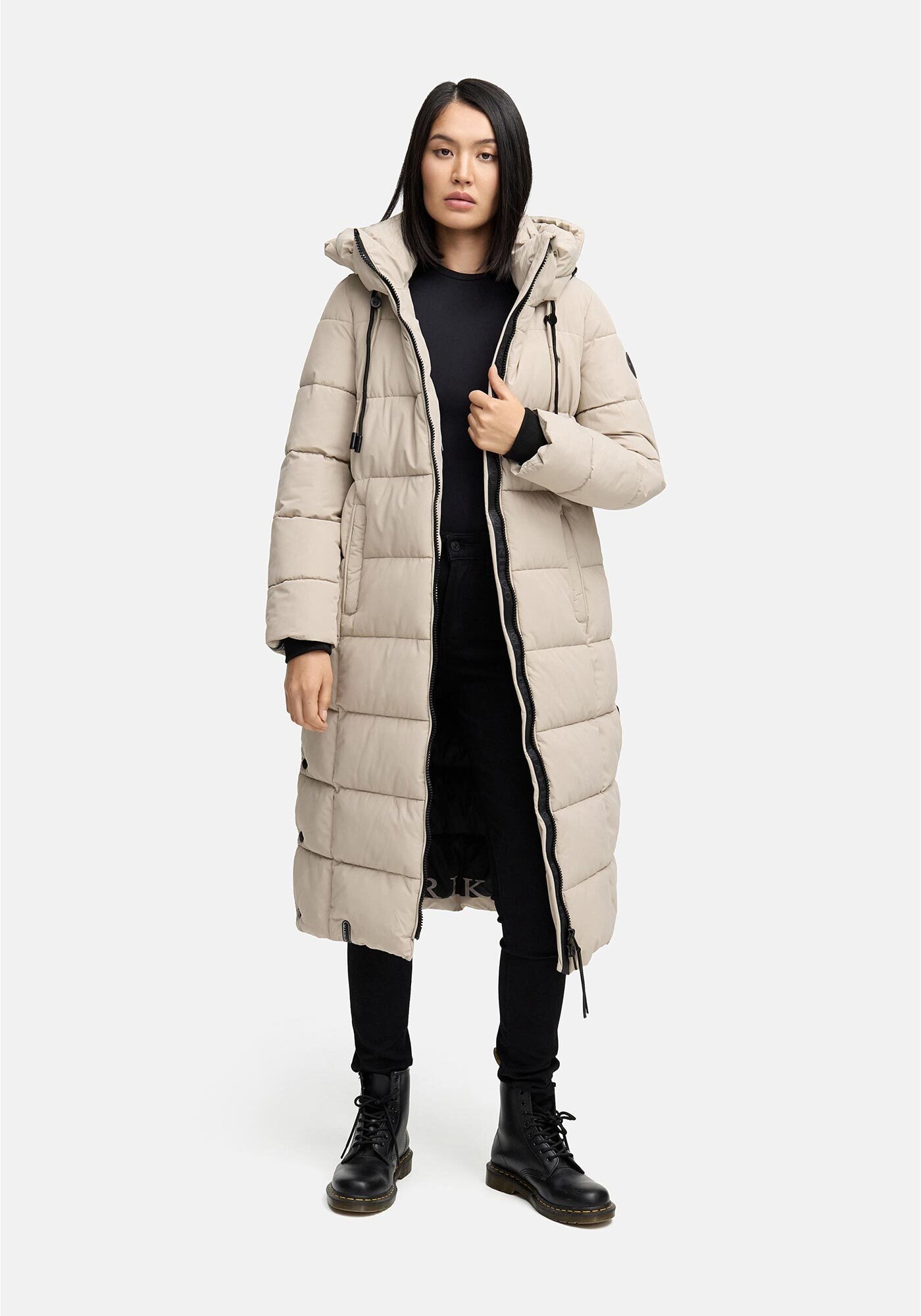 Marikoo Winterjacke »Marikoo Nadeshikoo XVI Damen lange Winter Steppjacke B985«