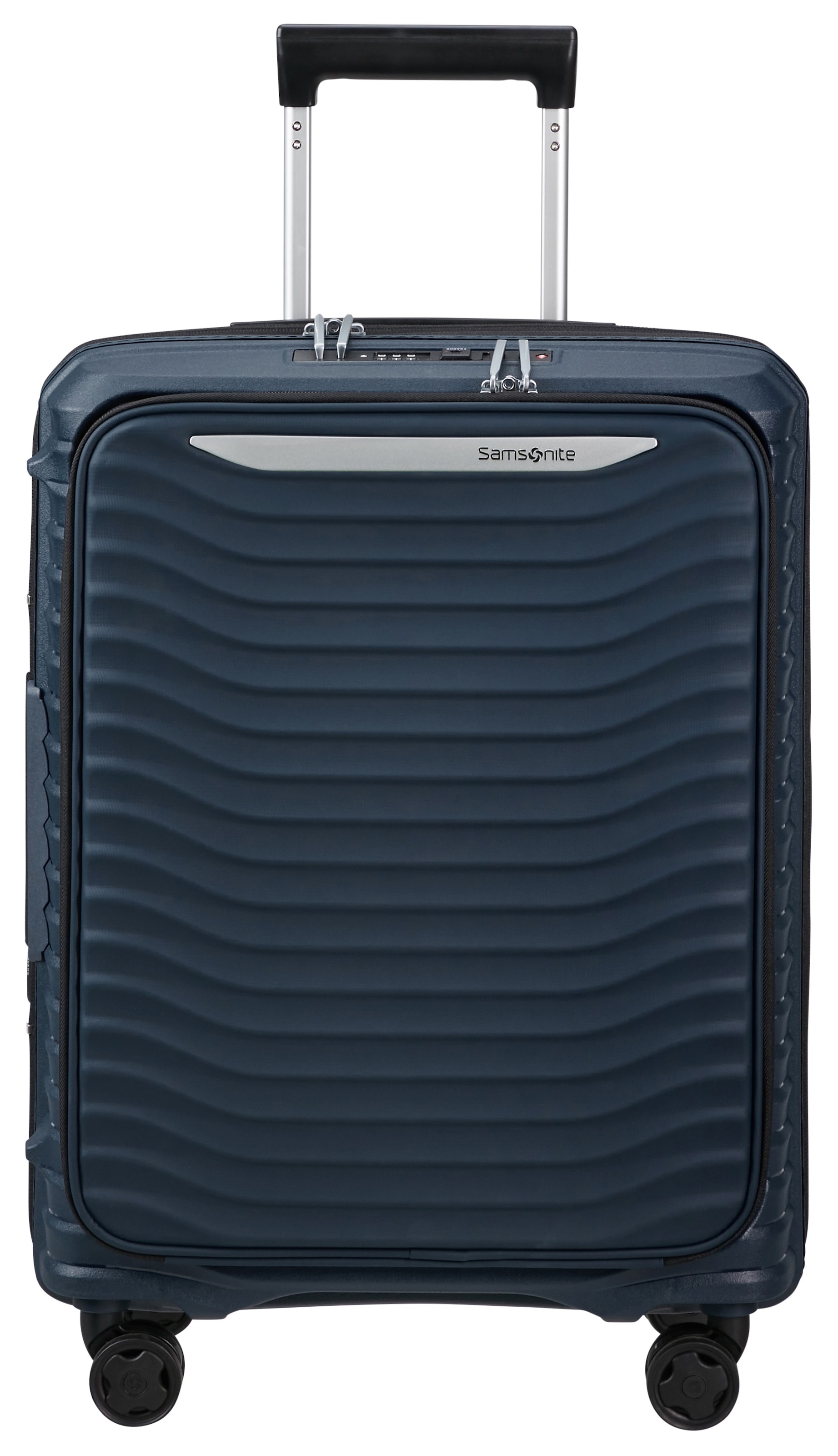 Samsonite, Unisex, Hartschalen-Trolley »UPSCAPE 55 mit Frontfach« 42 l 4 Rollen Easy-Access-Frontfach Handgepäck Hartschalenkoffer TSA-Zahlenschloss, 