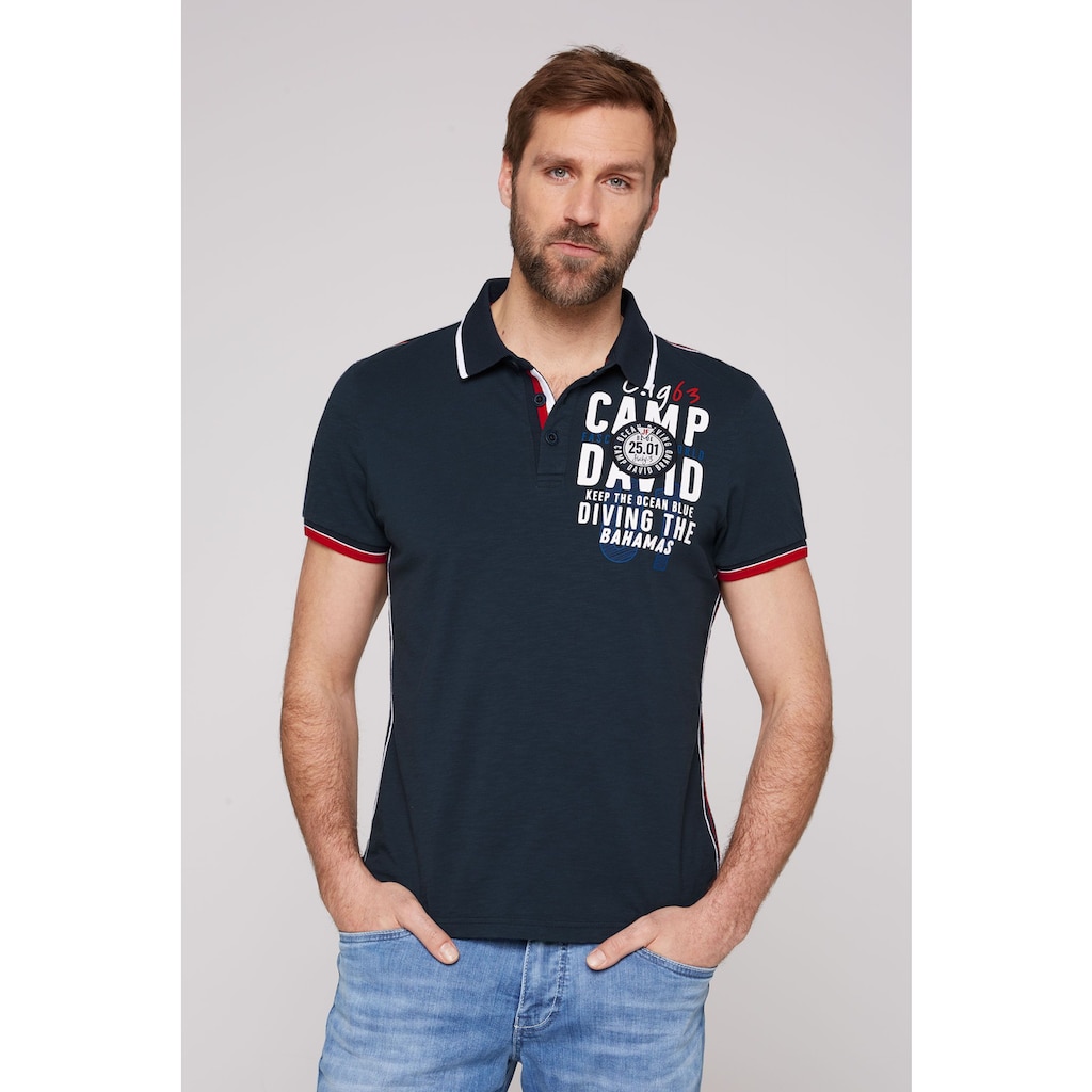 CAMP DAVID Poloshirt