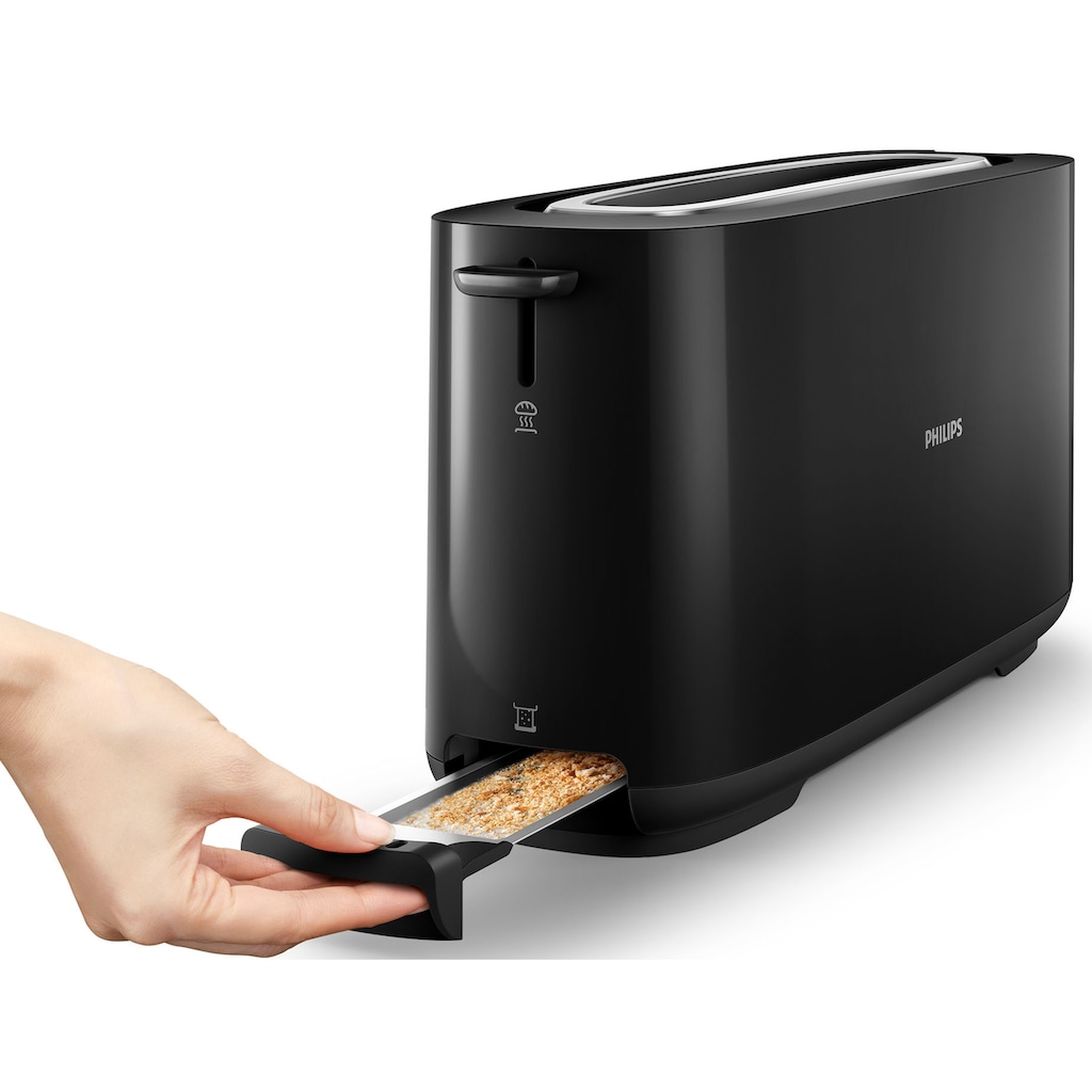 Philips Toaster »HD2590/90«, 1 langer Schlitz, für 2 Scheiben, 950 W