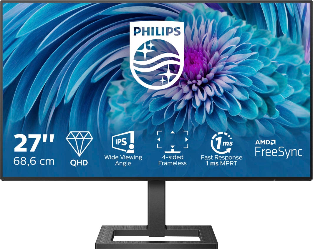 Philips Gaming-Monitor »275E2FAE/00«, 68,6 cm/27 Zoll, 2560 x 1440 px, QHD, 1 ms Reaktionszeit, 75 Hz