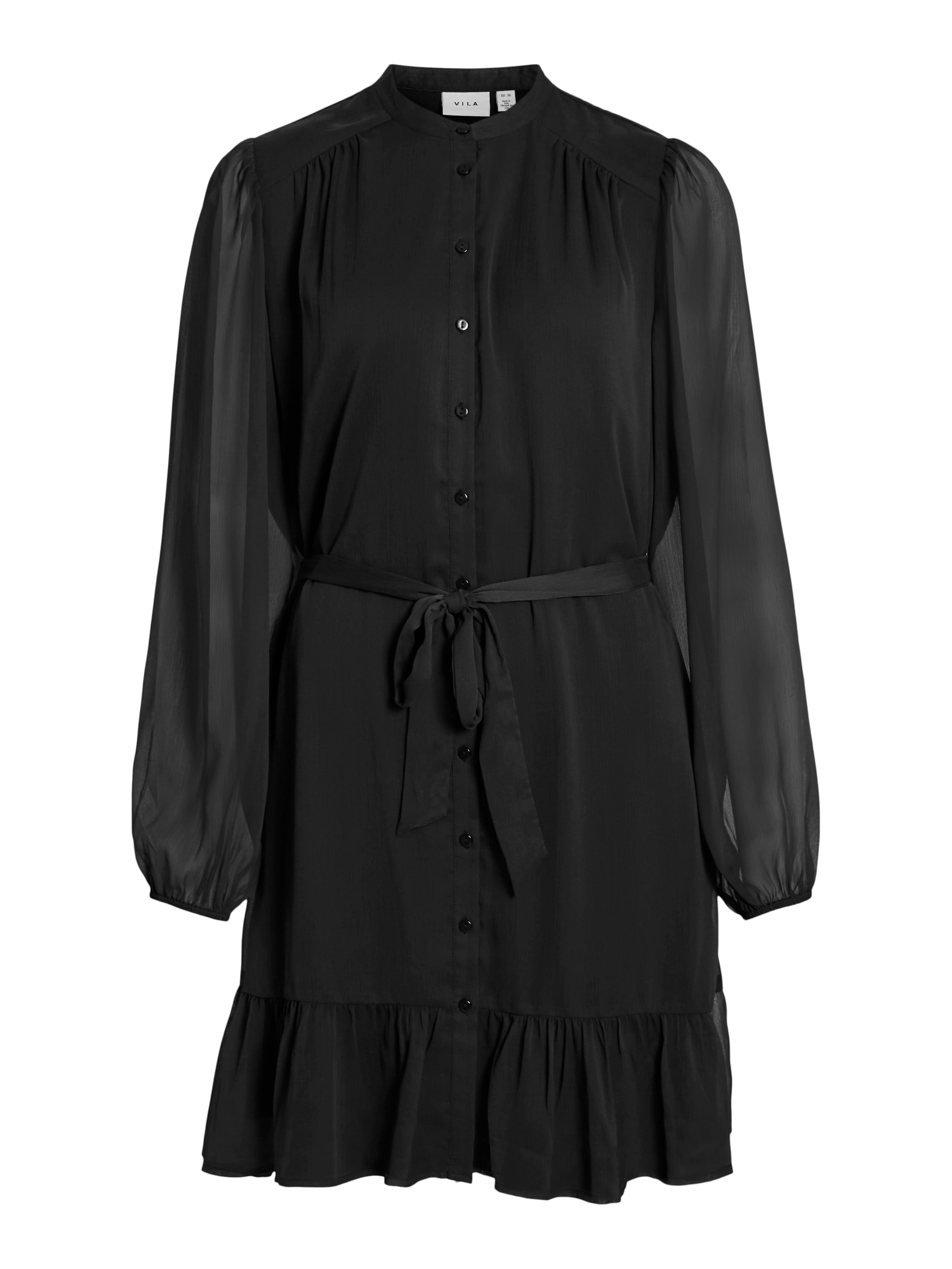 Vila Chiffonkleid »VIFALIA L/S DRESS - NOOS«, Sommerkleid