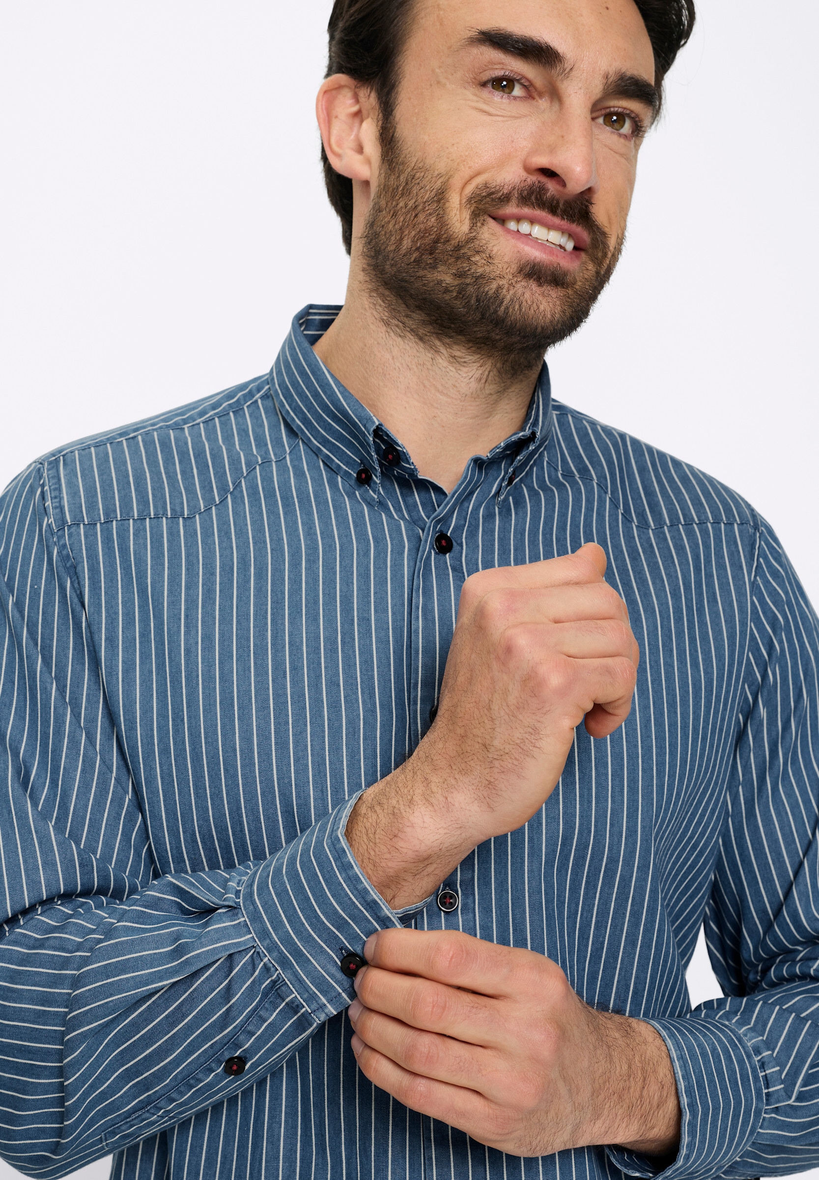 Witt Jeanshemd »Langarm-Hemd Jeanshemd mit Denim-Optik«