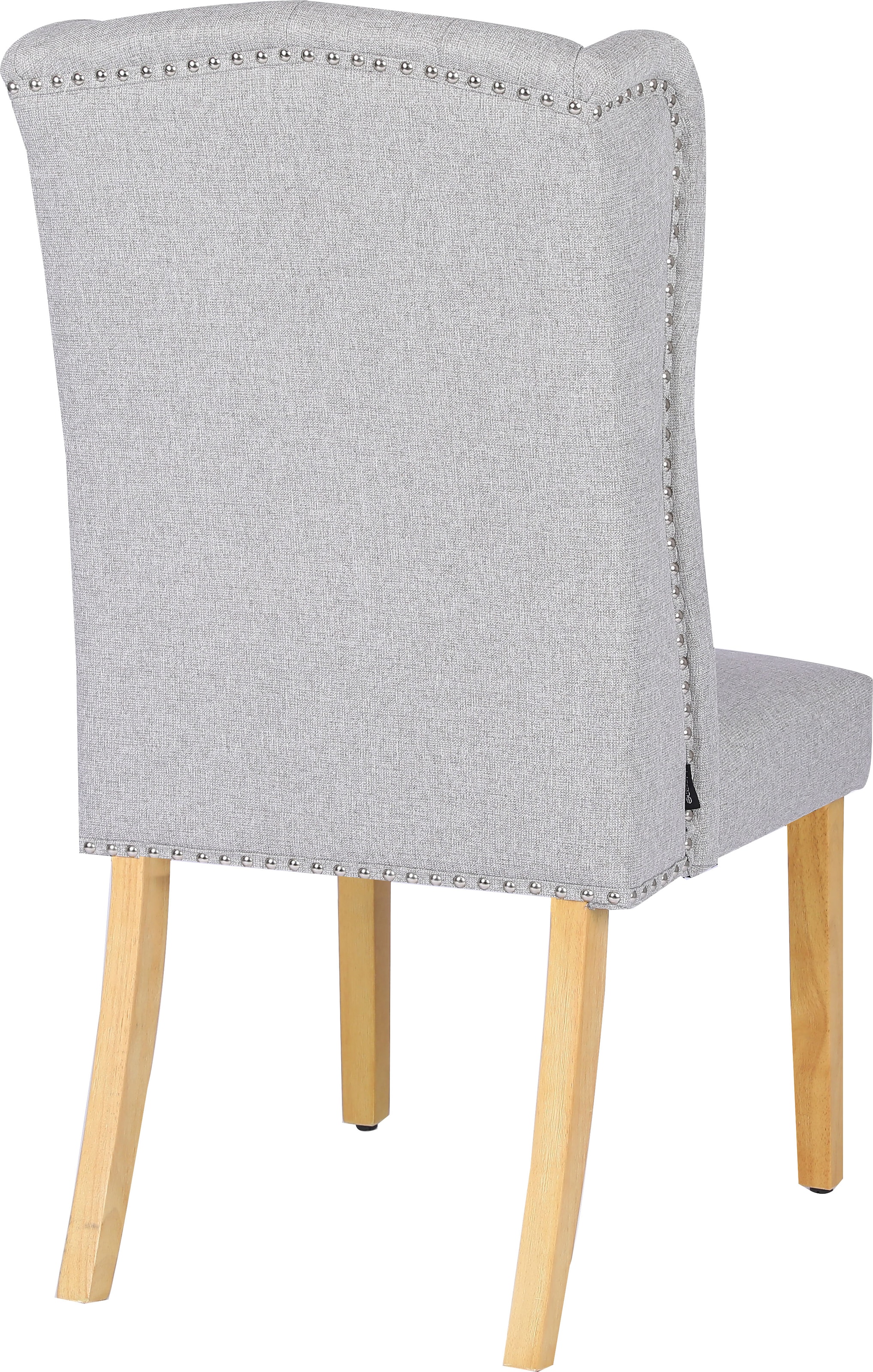 Home affaire Esszimmerstuhl »Liao«, pflegeleichter Webstoff Bezug, Knopfheftung, Sitzhöhe ca. 50 cm
