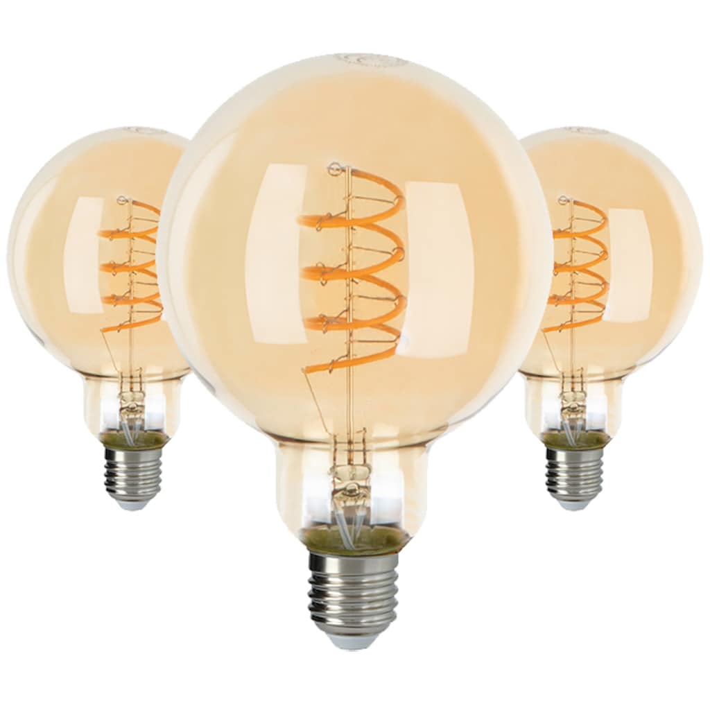 SPOT Light LED-Filament »LED-Leuchtmittel«, E27, 3 St., Extra-Warmweiß