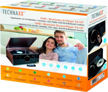 UNIVERSAL Technaxx TX-137« Bluetooth LP-Player | Multifunktionsspieler bestellen »DAB+