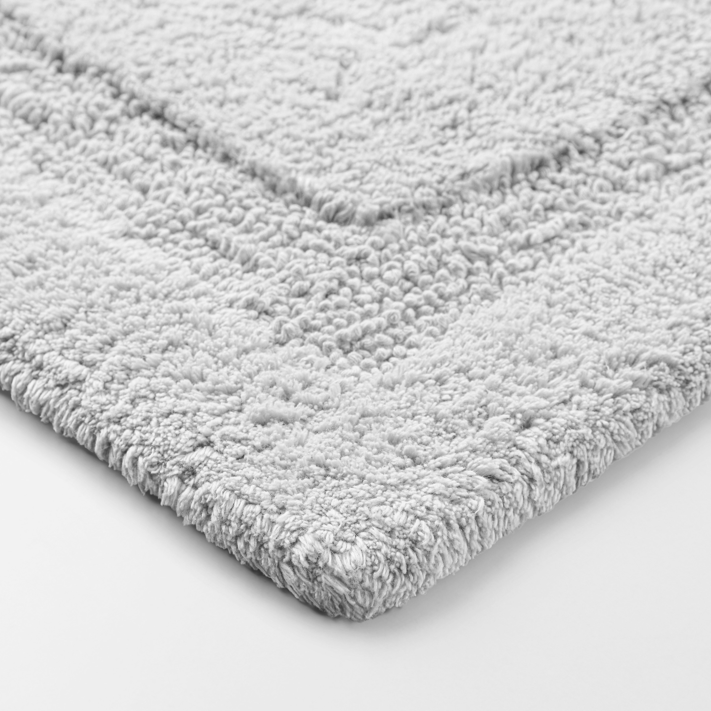 OTTO home Badematte »Meellor« Höhe 20 mm Badteppich, getuftet, modern, Uni, antirutsch, flauschig, Baumwolle