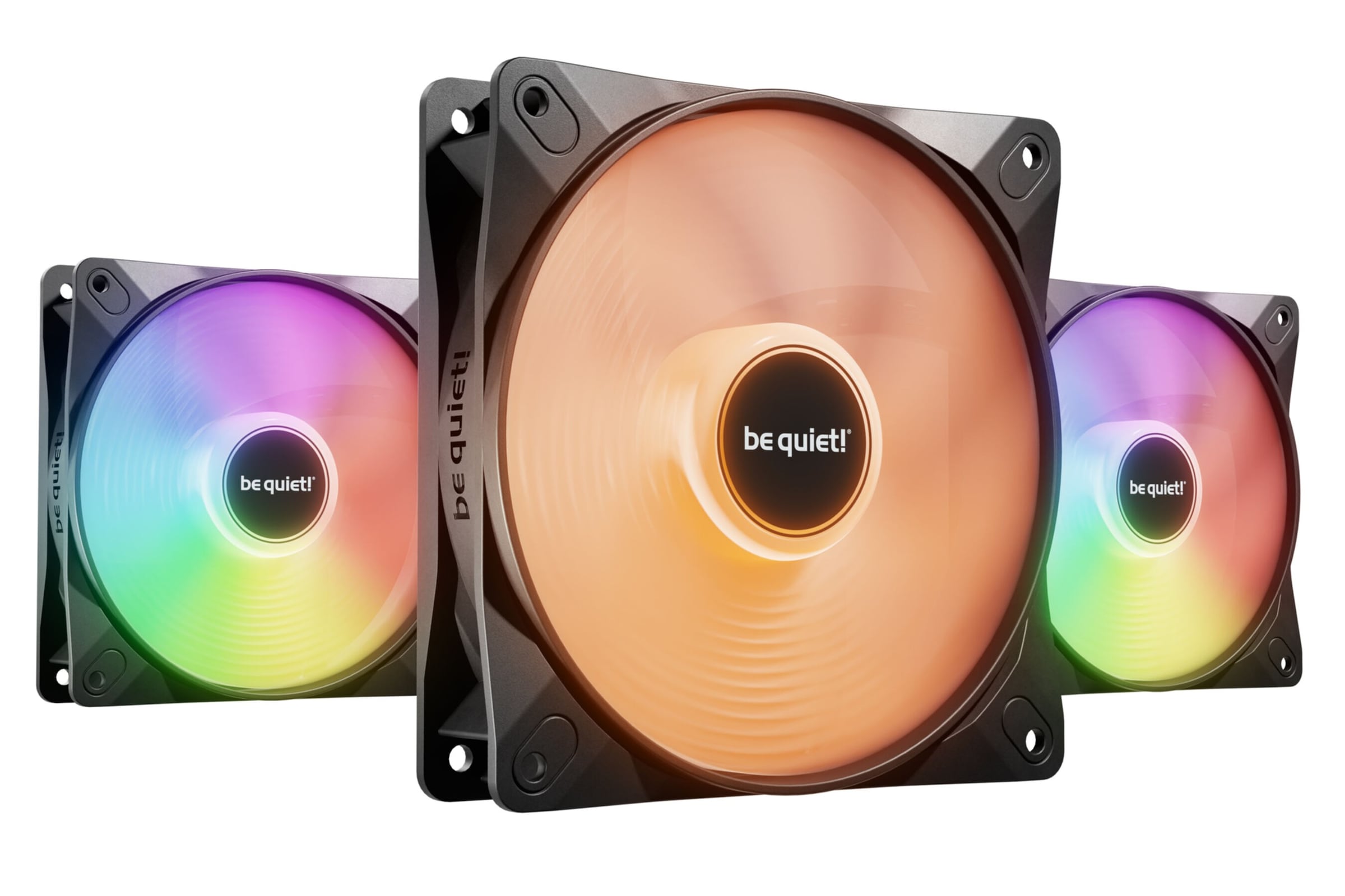 be quiet! Gehäuselüfter »LIGHT WINGS LX 120mm PWM High Speed 3-Pack«, (Packung, 3 St.)