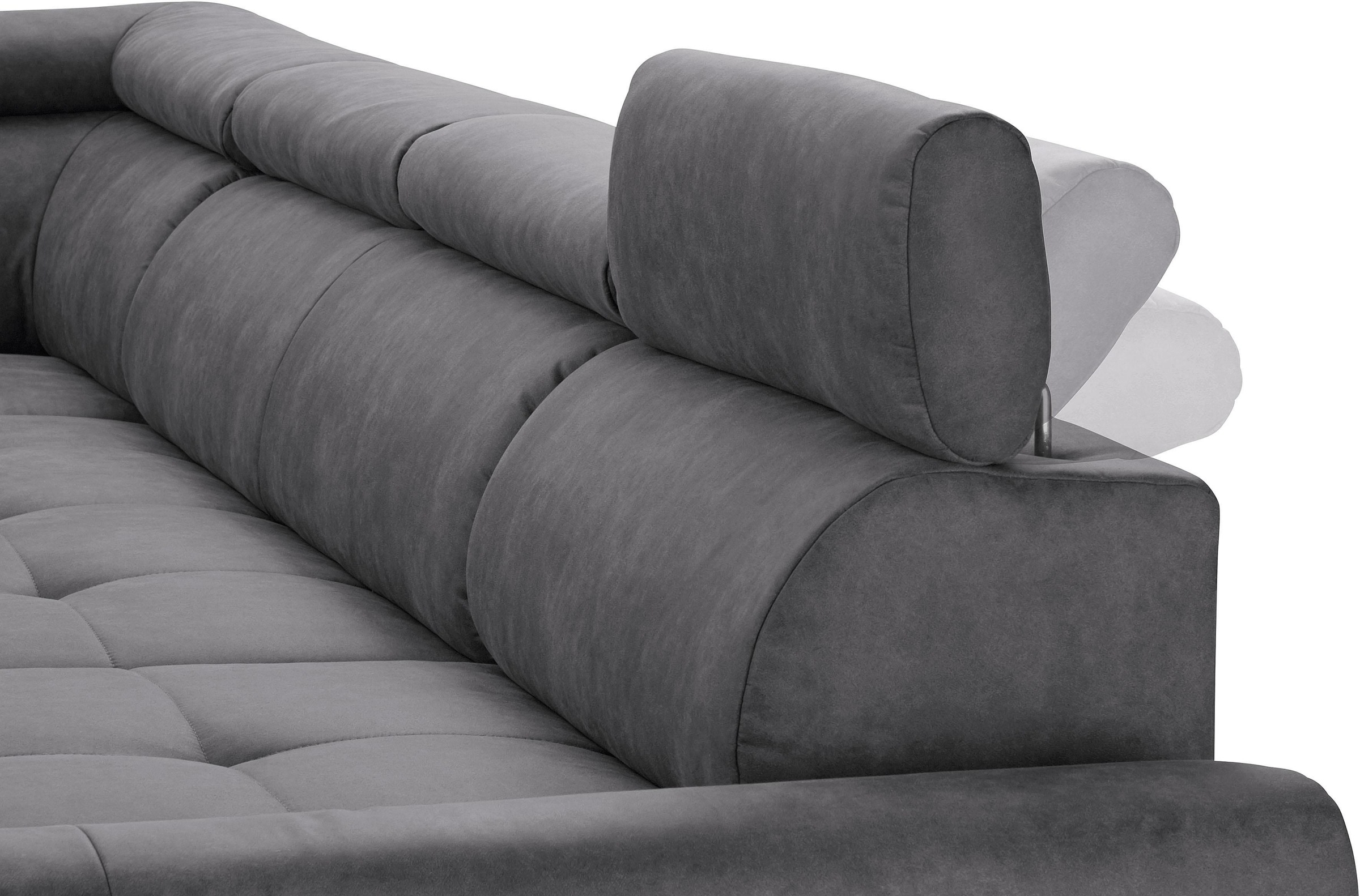 sit&more Wohnlandschaft »Riva U-Form«, wahlweise mit Bettfunktion