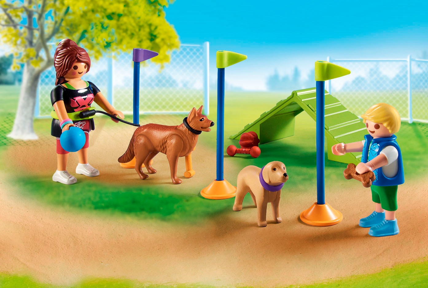 Playmobil® Konstruktions-Spielset »Hundespielplatz (71745), Playmobil My Life«