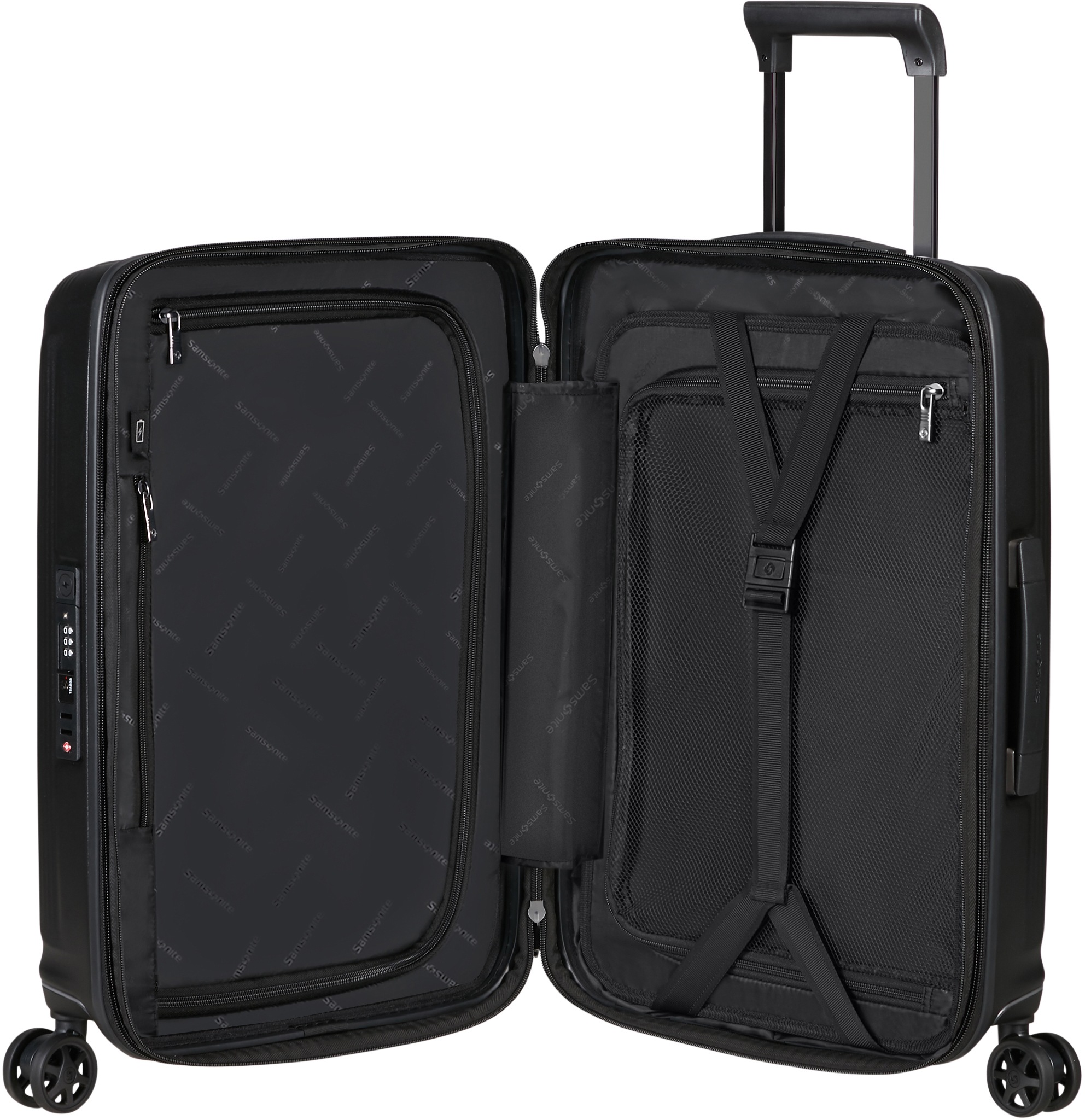 Samsonite Hartschalen-Trolley »NUON, verschiedene Größen und Farben«, 4 Rollen, Hartschalen-Koffer TSA-Zahlenschloss Volumenerweiterung bei S/XL