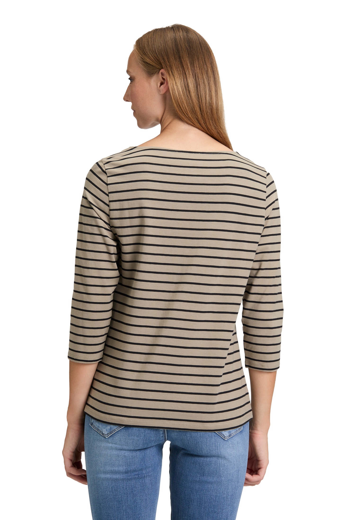 Betty Barclay 3/4-Arm-Shirt »Ringelshirt mit U-Boot-Ausschnitt«