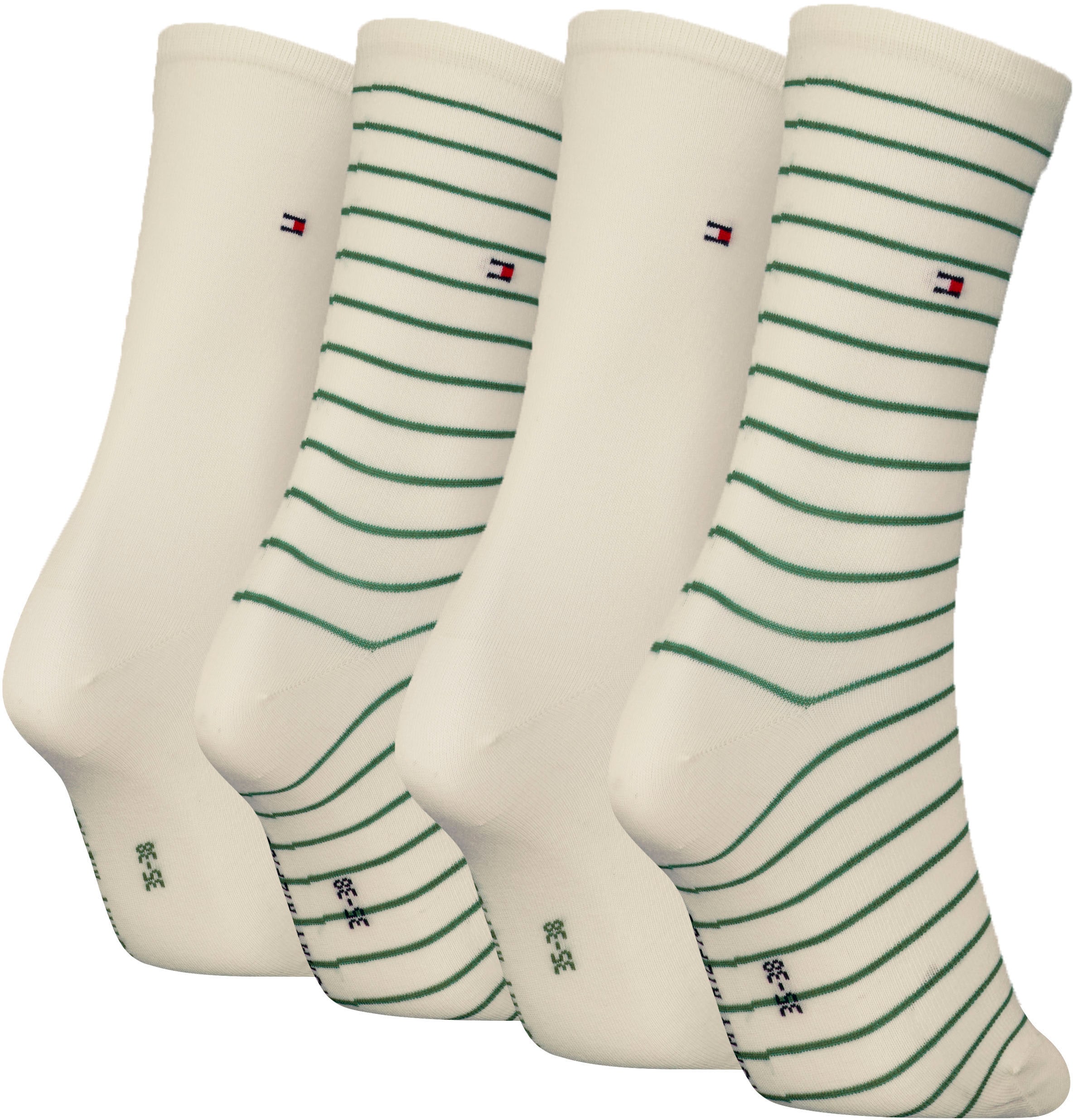 Streifendesign klassisches Tommy Socken, raffiniertes Hilfiger bei ♕