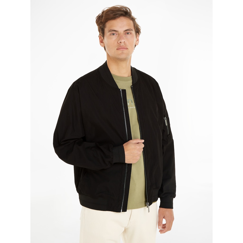 Calvin Klein Blouson »REC. COTTON NYLON HERO BOMBER«