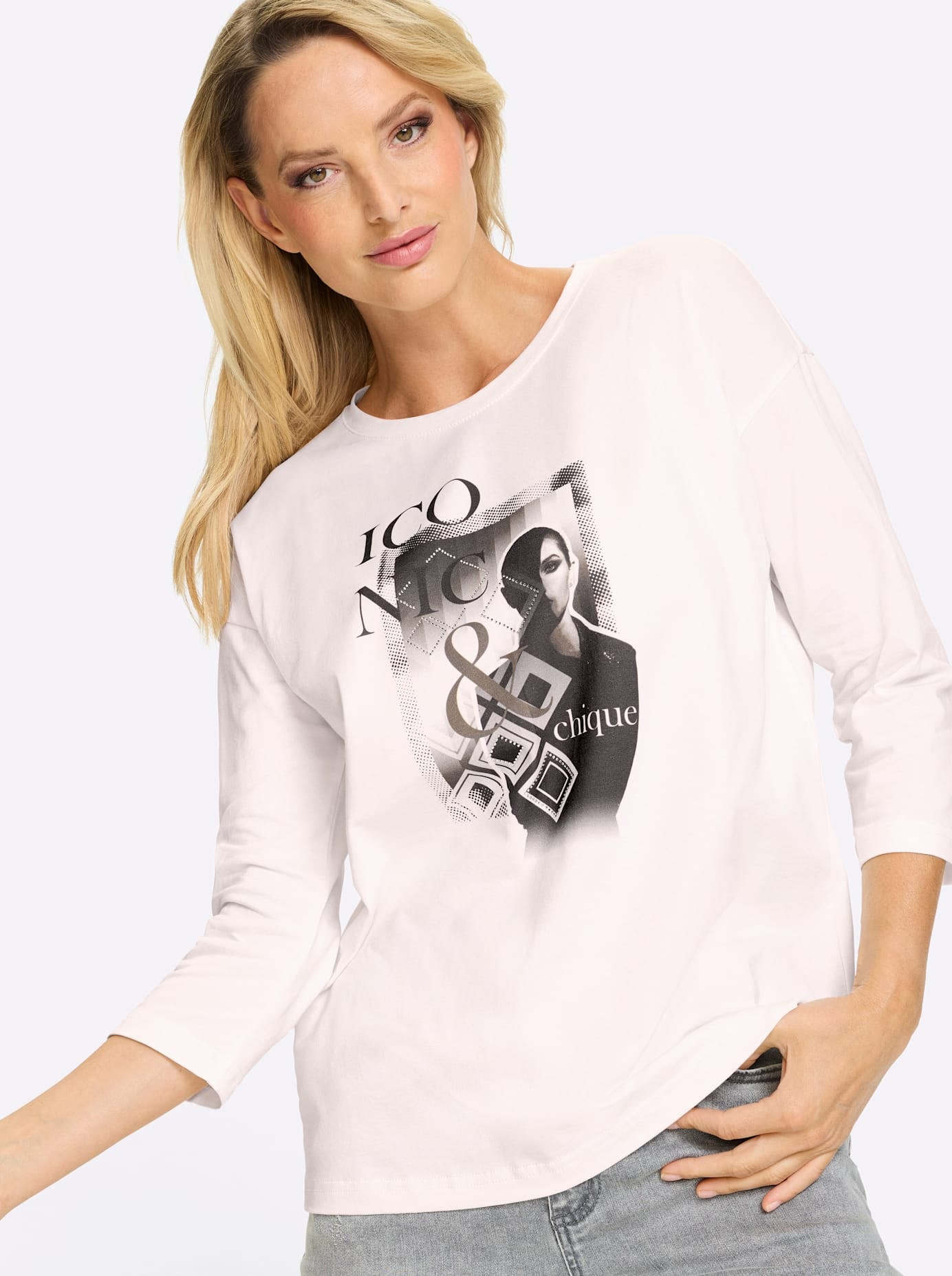 heine 3/4-Arm-Shirt »Shirt« 1 tlg.