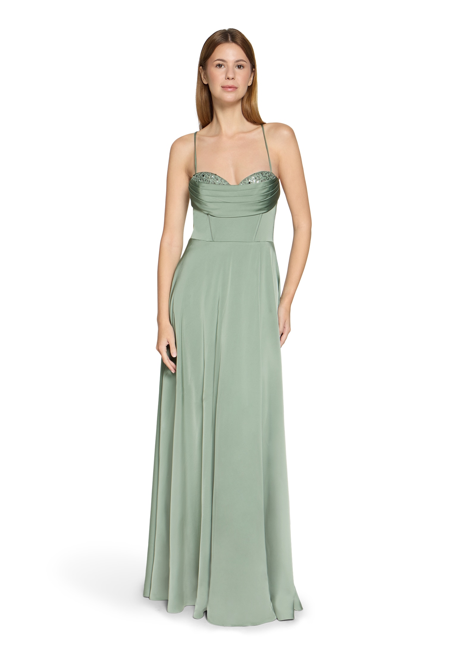 Vera Mont Abendkleid »Abendkleid mit Wasserfallausschnitt«