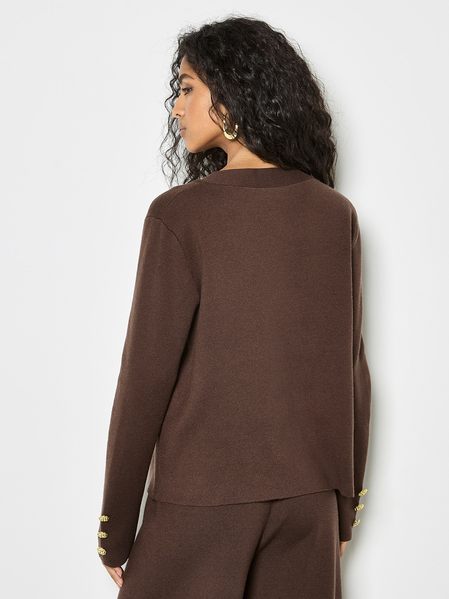 Apricot Cardigan »Cardigan« mit übergroßen, gehämmerten Knöpfen