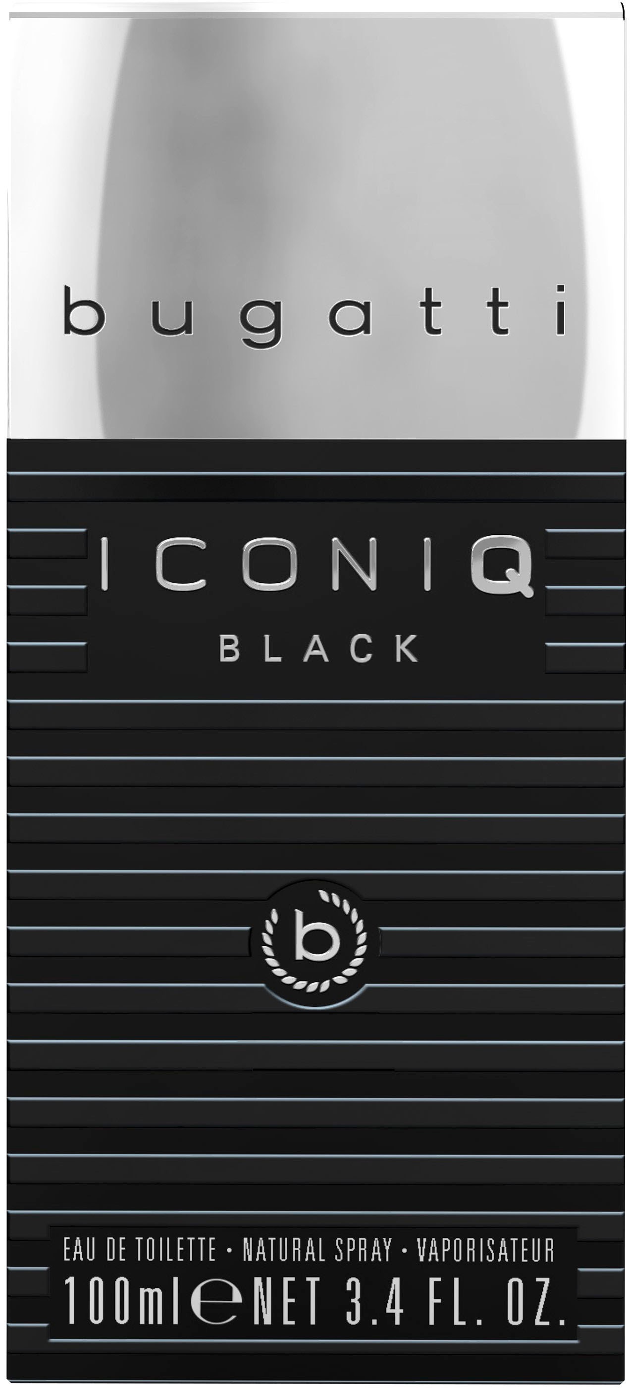 bugatti Eau de Toilette »BUGATTI Iconiq Black EdT 100ml«