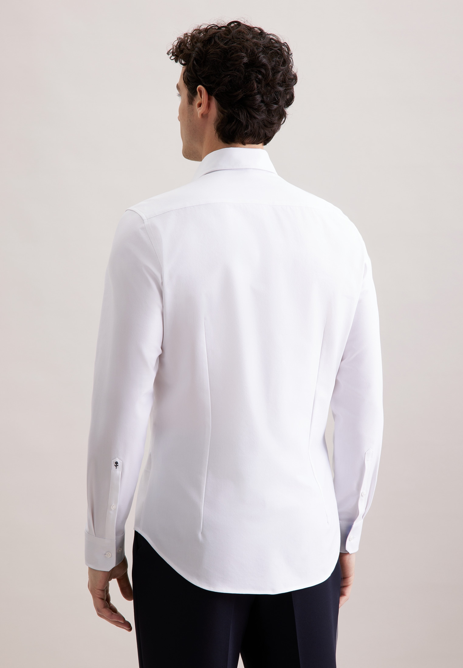 seidensticker Businesshemd »Schwarze Rose« Slim 1/1 Kentkragen Uni