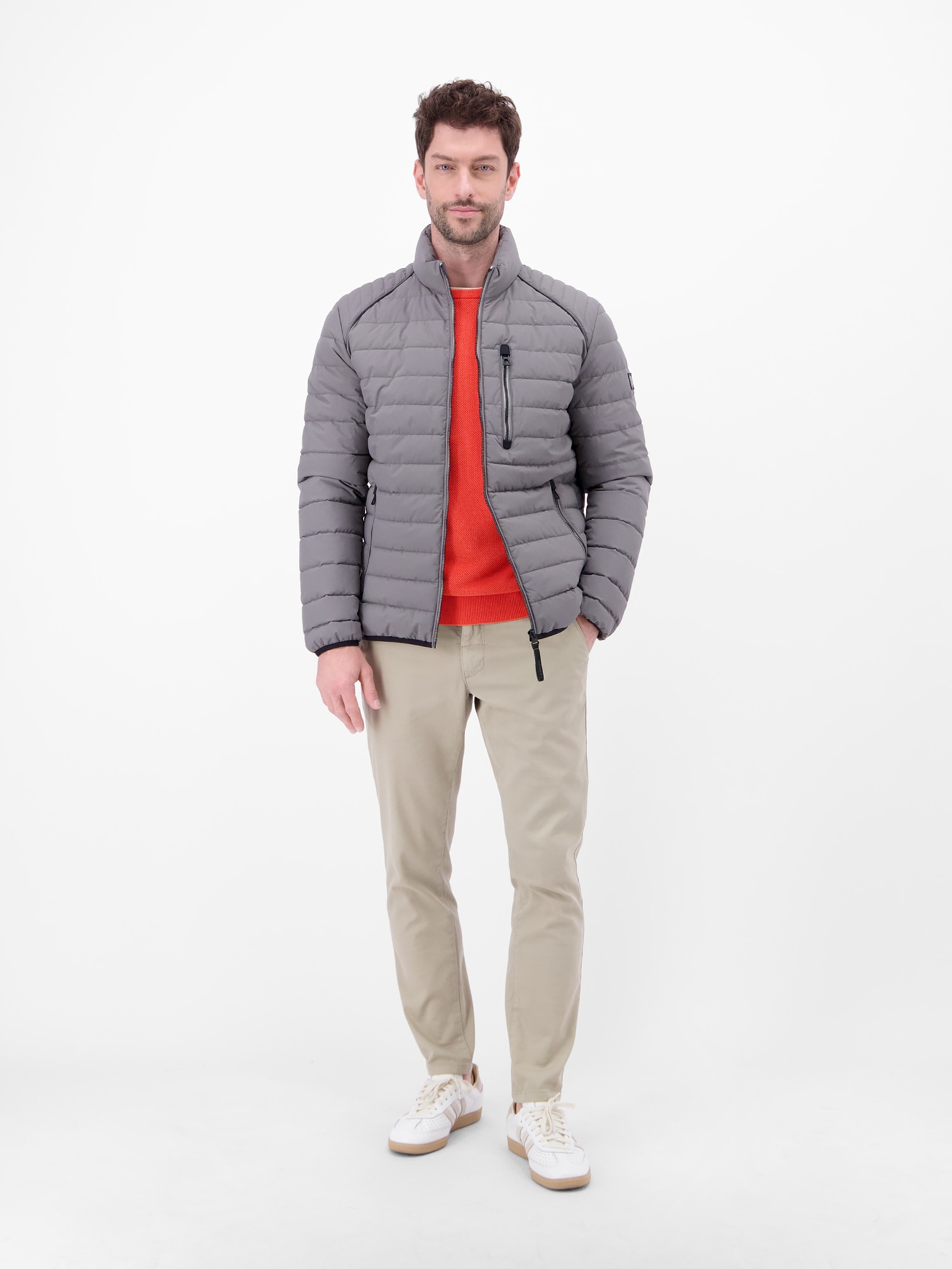 LERROS Sweatshirt »Sweatshirt in sportiver 2-Tone-Optik«
