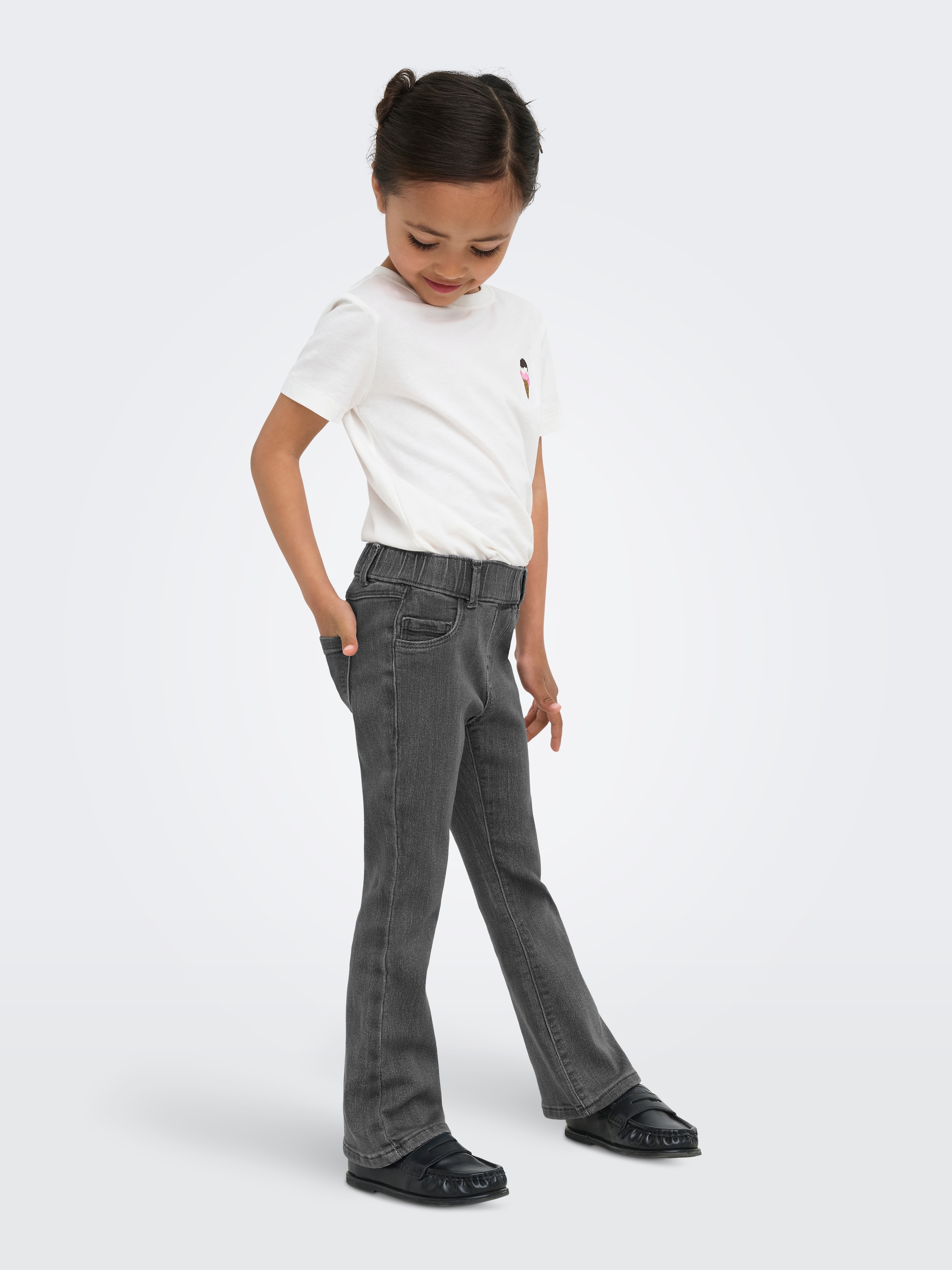 KIDS ONLY Bootcut-Jeans »KMGRAIN FLARED ELAST JEANS DNM NOOS«