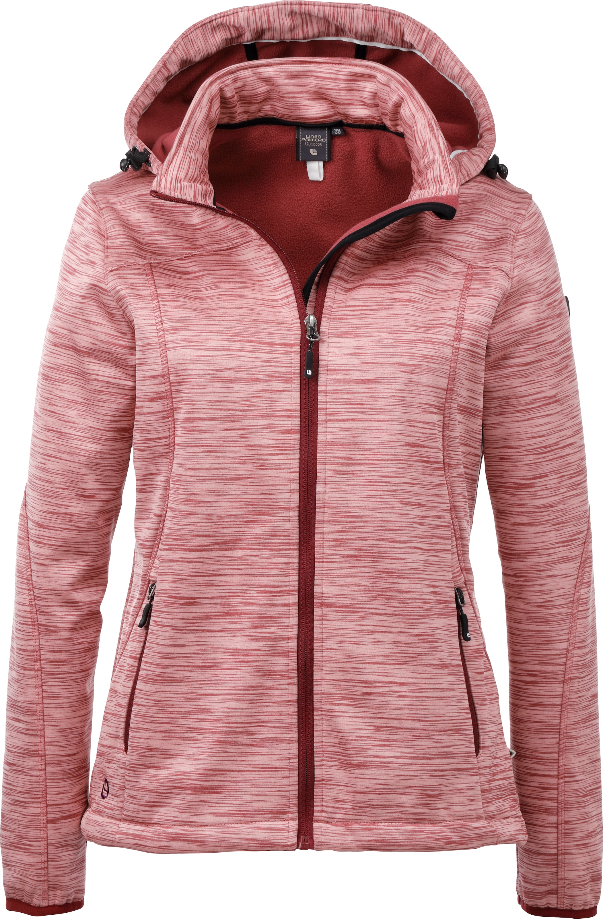 DEPROC Active Softshelljacke »SISTERS PEAK II«, mit abnehmbarer Kapuze