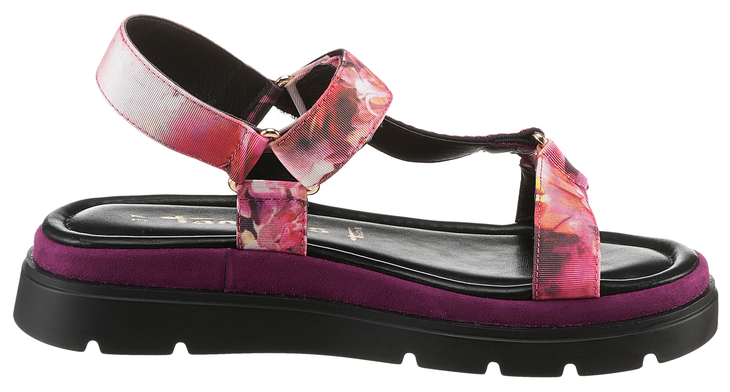 Tamaris Riemchensandale  , Plateau, Sommerschuh, Sandalette mit Touch It-Ausstattung