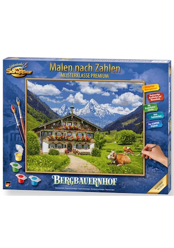 Schipper Malen nach Zahlen »Meisterklasse Premium - Bergbauernhof«, Made in Germany kaufen