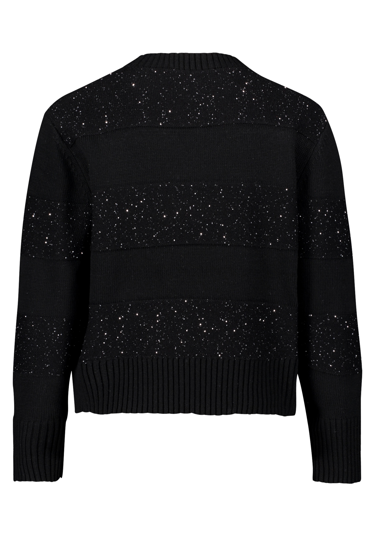 Betty&Co Strickpullover »Strickpullover mit Pailletten«