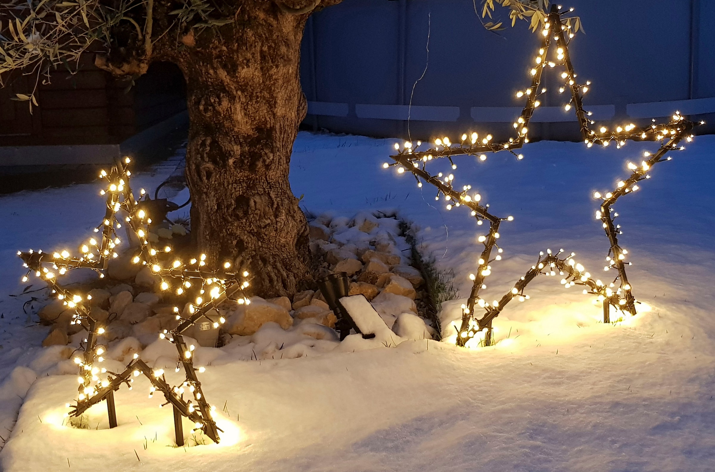 Star-Max LED Stern »Weihnachtsstern, Weihnachtsdeko«, 3 Gartenstecker mit LED- kaufen mit online XXL | Garantie Beleuchtung Jahren