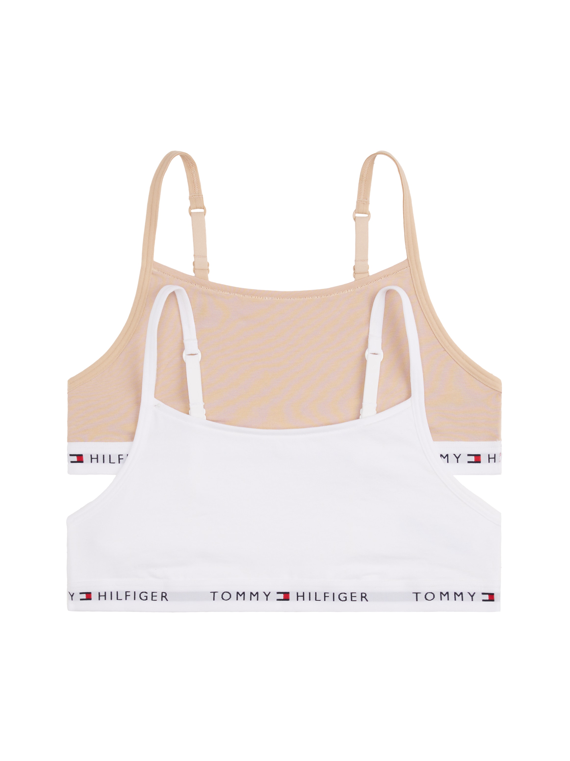 Tommy Hilfiger Underwear Bralette-BH »2 PACK BRALETTE«, mit Logoschriftzug
