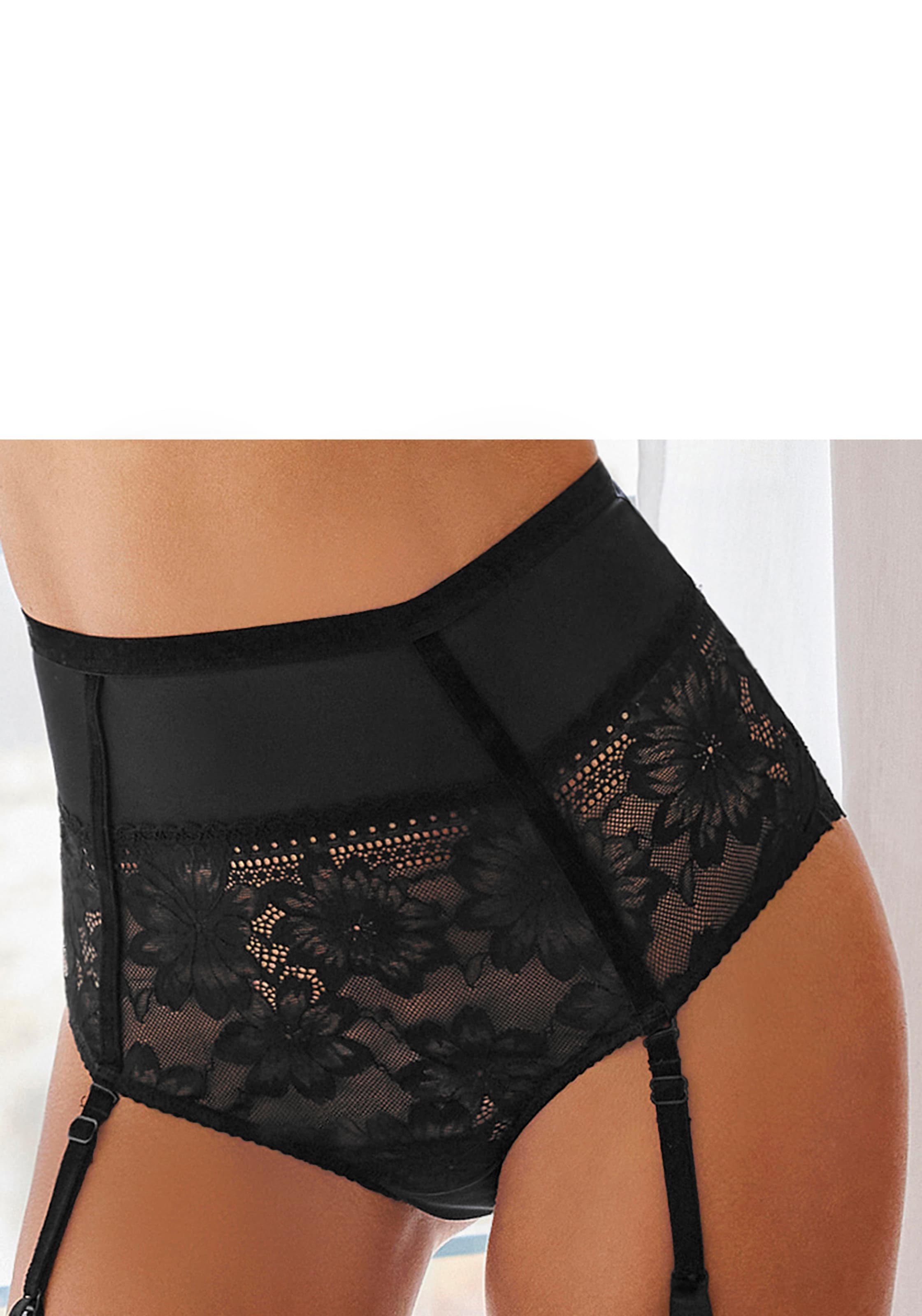 petite fleur gold High-Waist-Slip »Seduction«, mit abnehmbaren Strapsen