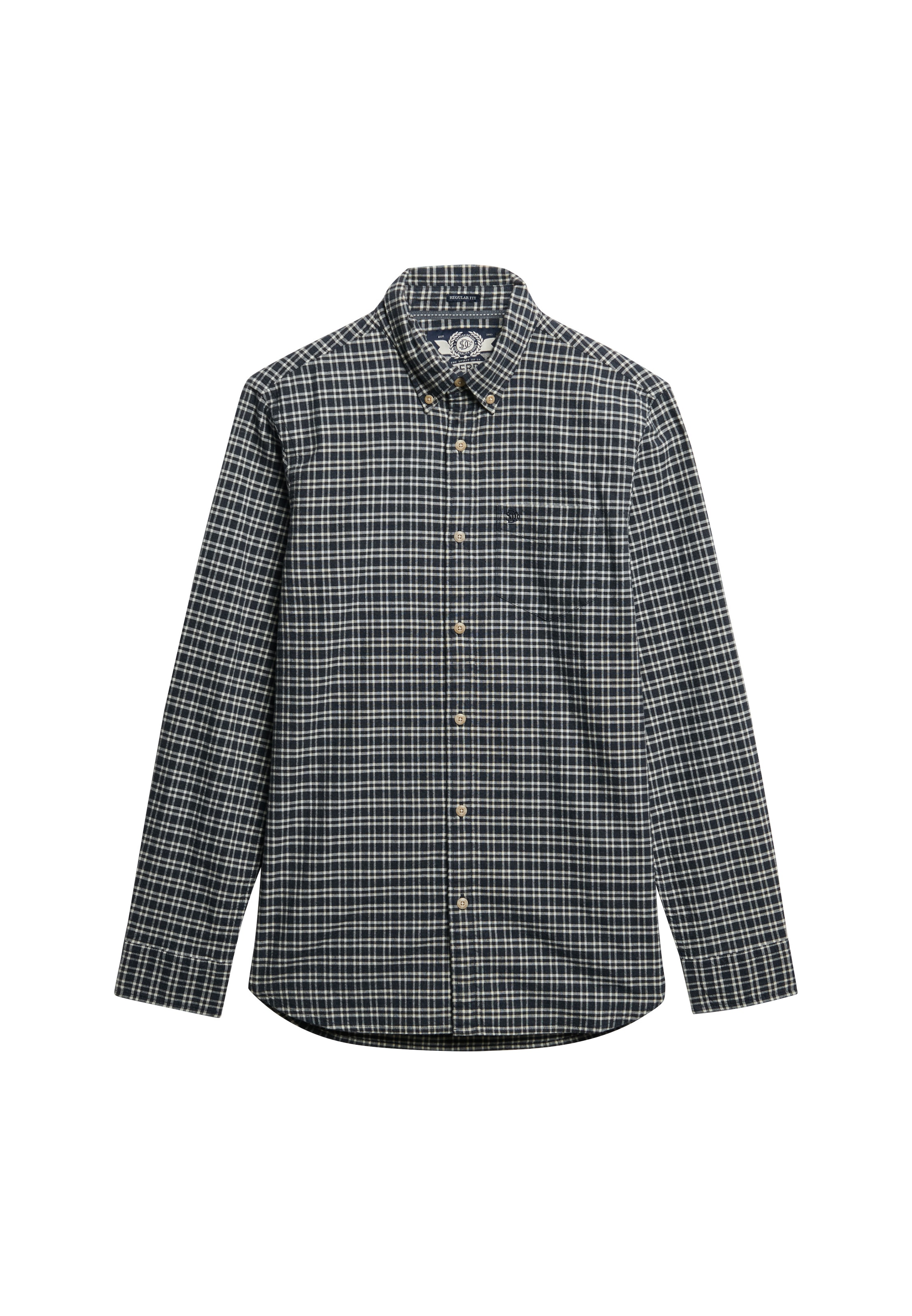 Superdry Langarmhemd »PREMIUM CHECK OXFORD SHIRT«