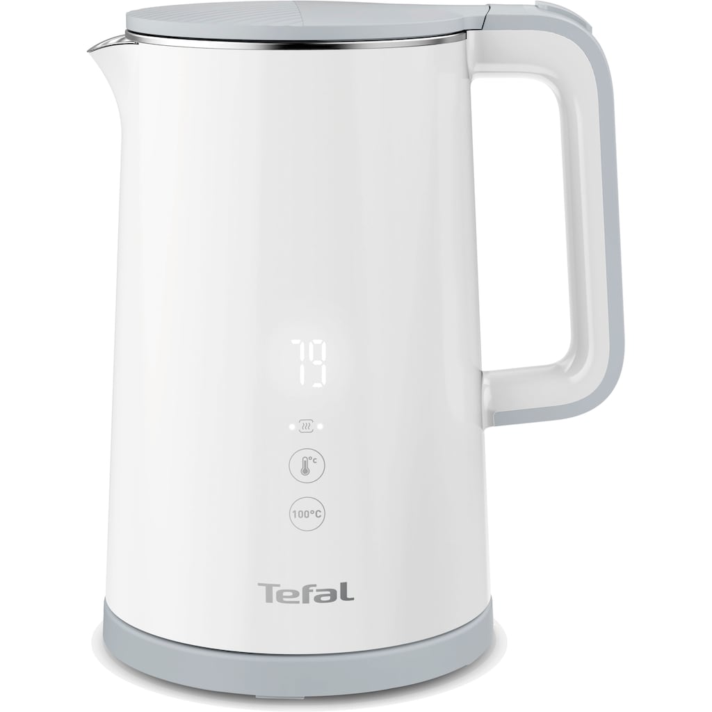 Tefal Wasserkocher »KO6931«, 1,5 l, 1800 W, 5 Temperaturstufen; Warmhaltefunktion; 360° drehbar; Live-Temperatur