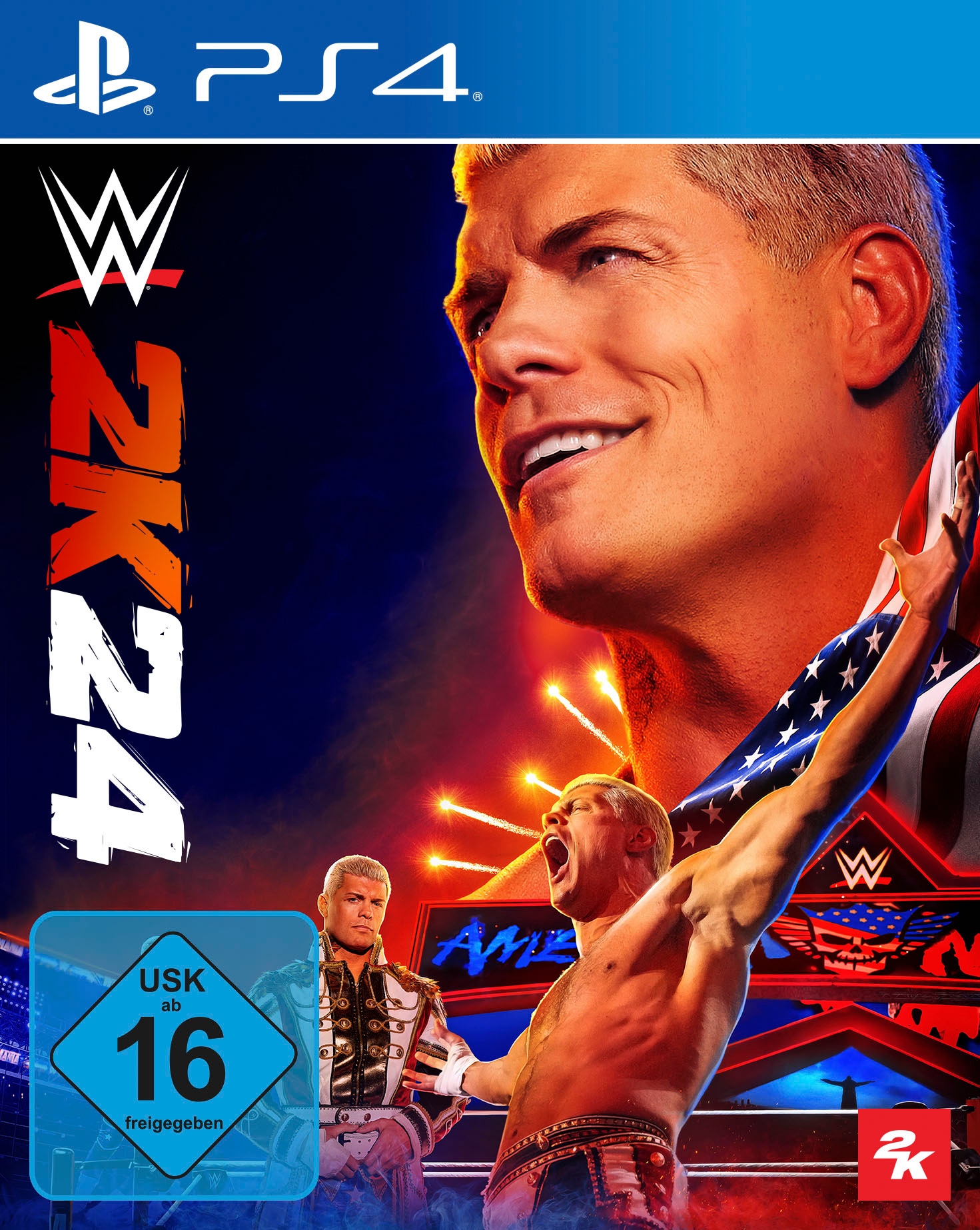 Spielesoftware »WWE 2K24«, PlayStation 4