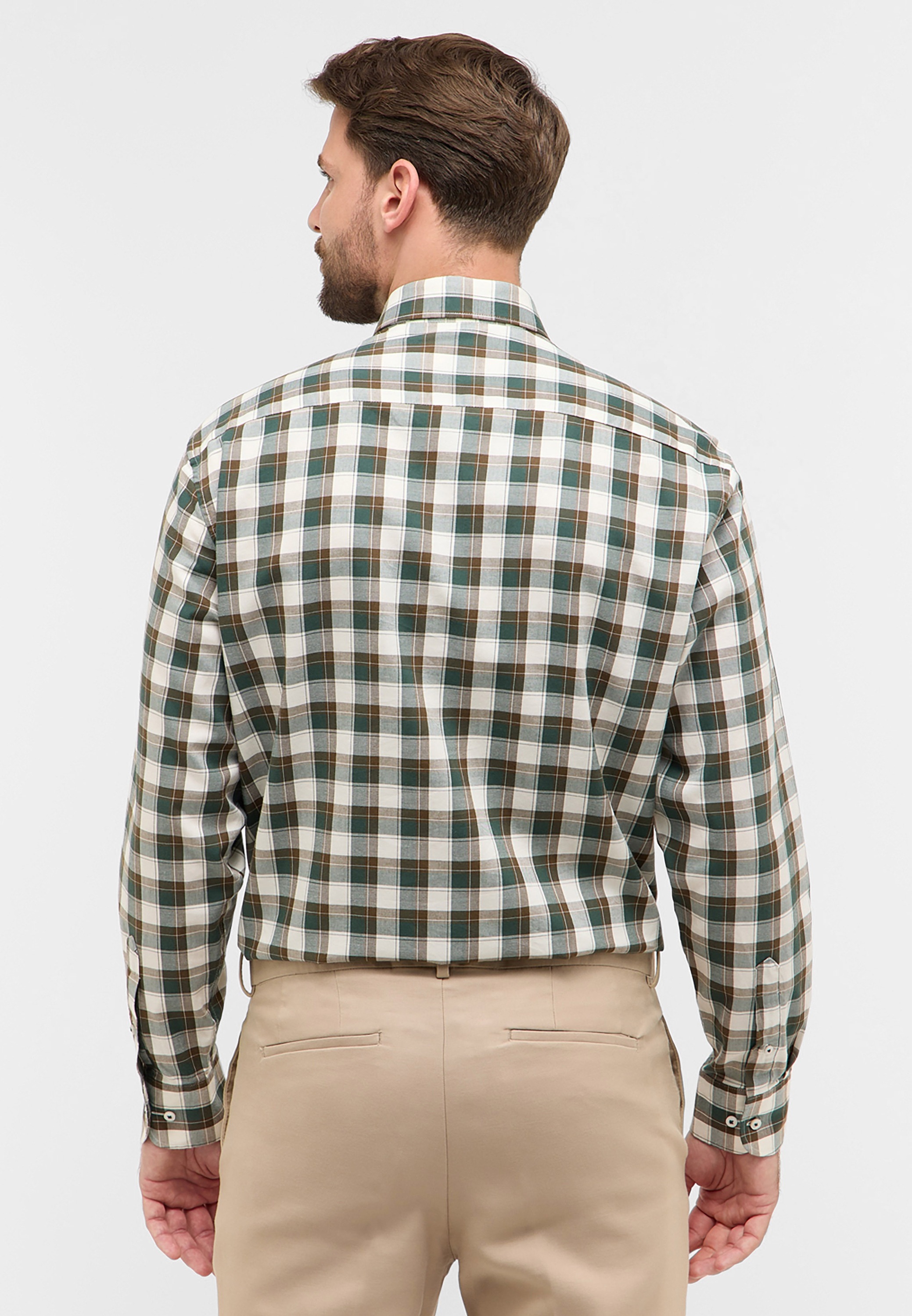 Eterna Langarmhemd »COMFORT FIT« EASY IRON (bügelleicht)