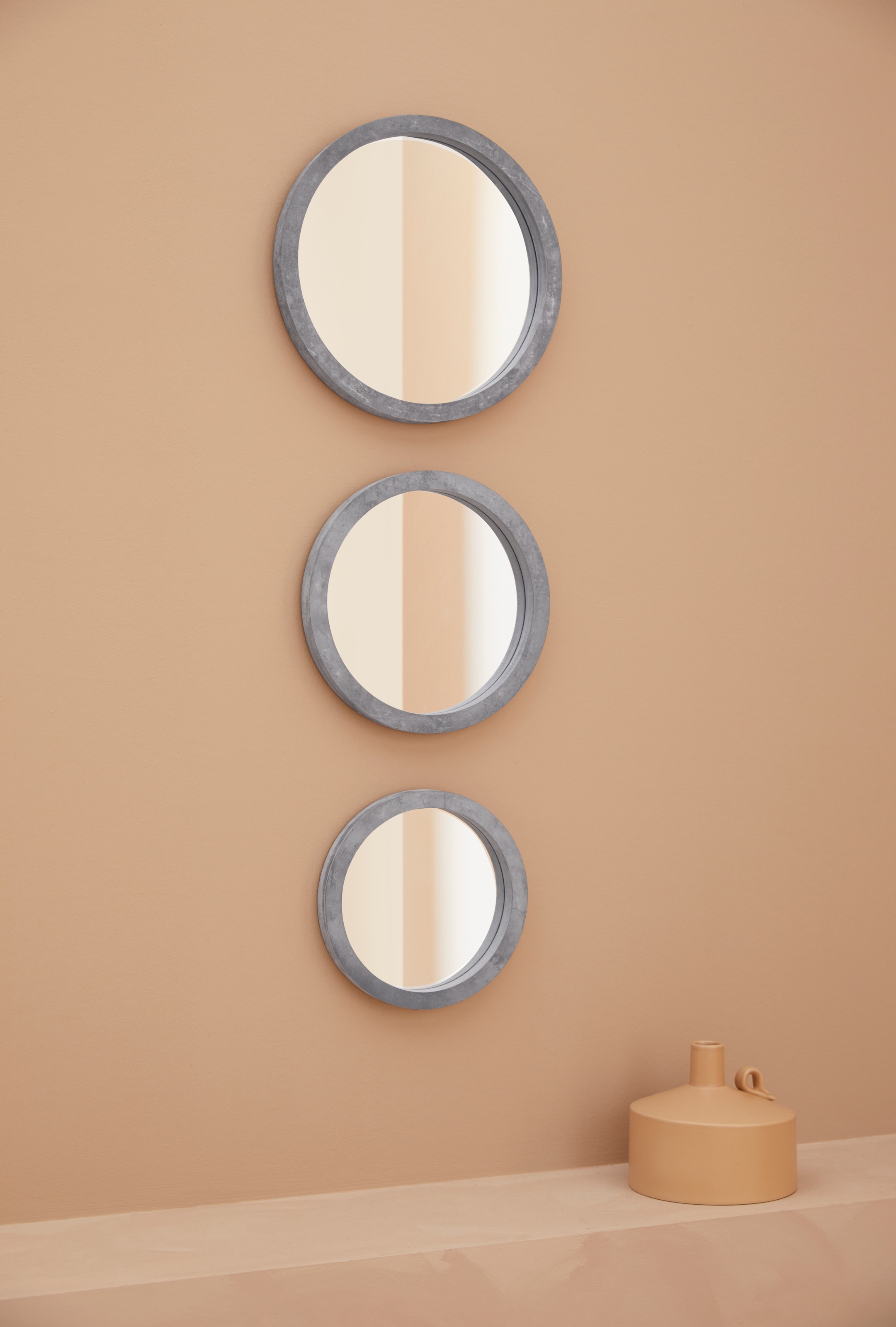 LeGer Home by Lena Gercke verschiedene Garantie 3 Dekospiegel (3 St.), Größen XXL | Wandspiegel, mit online kaufen »Moana«, Jahren rund