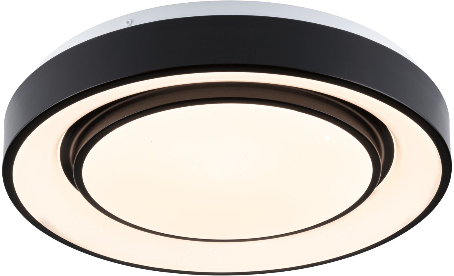 Paulmann LED Deckenleuchte »Rainbow Dynamic 22W 375mm Weiß/Schwarz 230V«, 1 flammig, RGBW TunableWhite