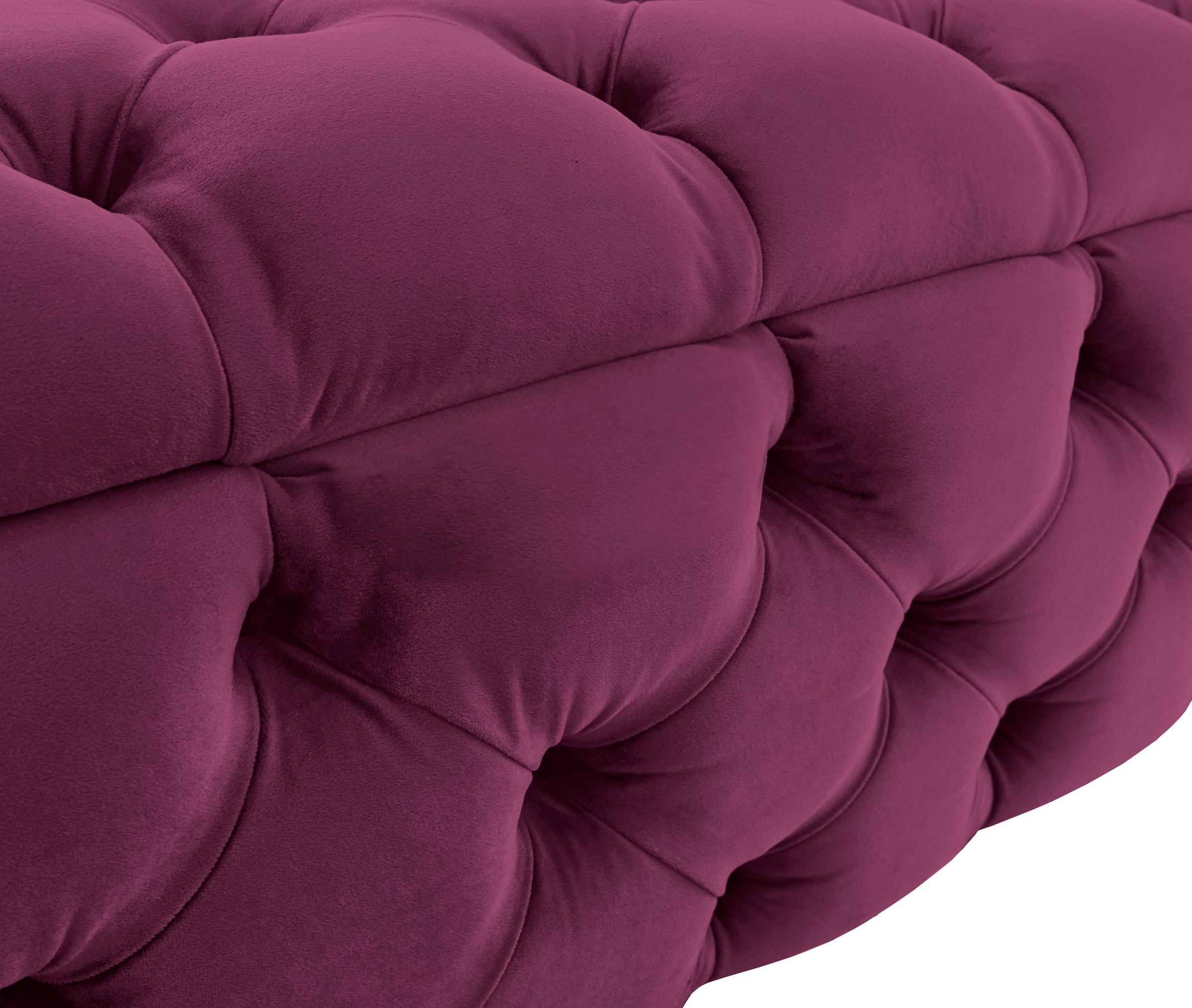 Home affaire Polsterhocker »KALINA, hochwertige Knopfheftung, B/T/H: 120/55/45 cm« mit Staufach und innenliegenden Laschen zur besseren Aufbewahrung